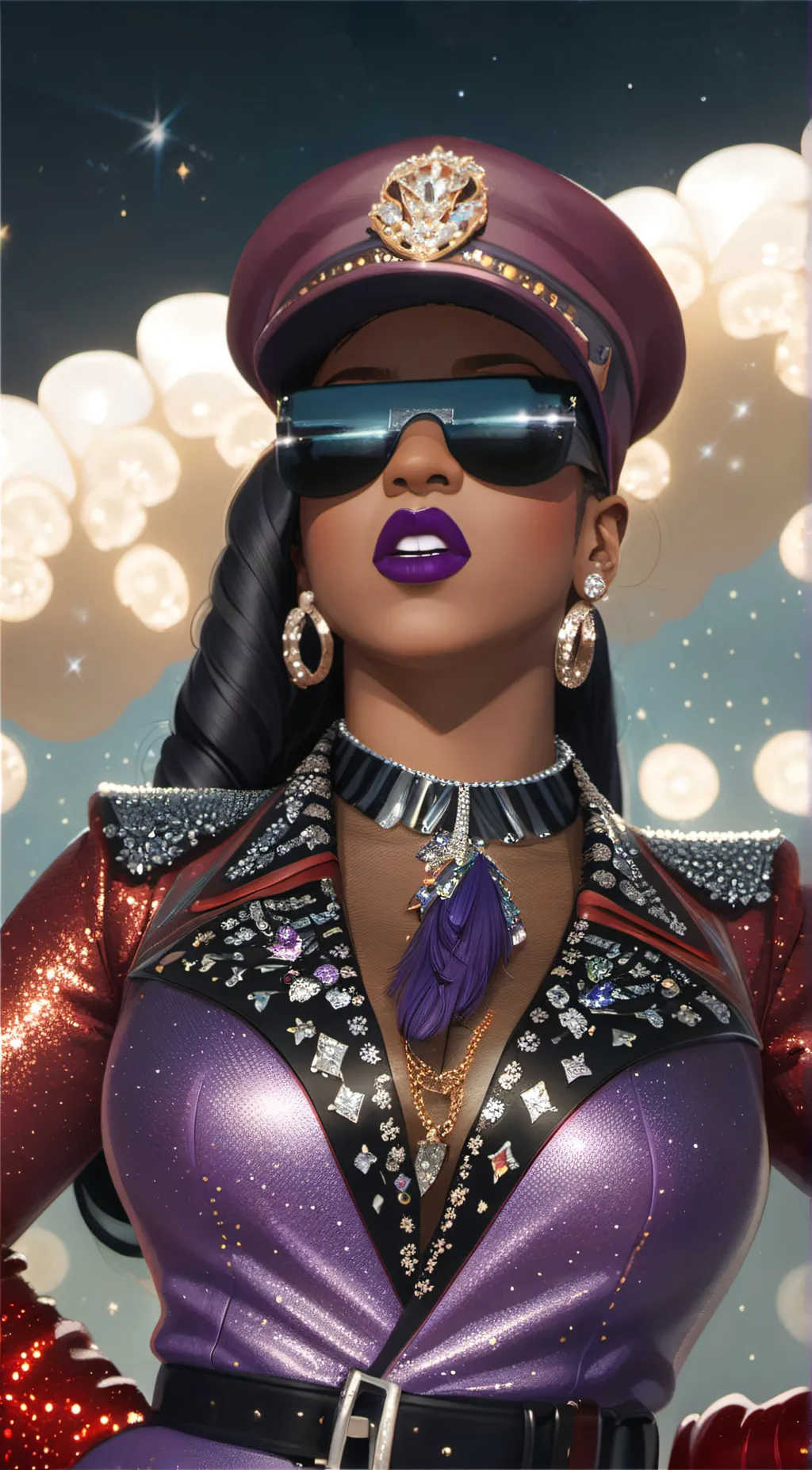 ai character: cardi background