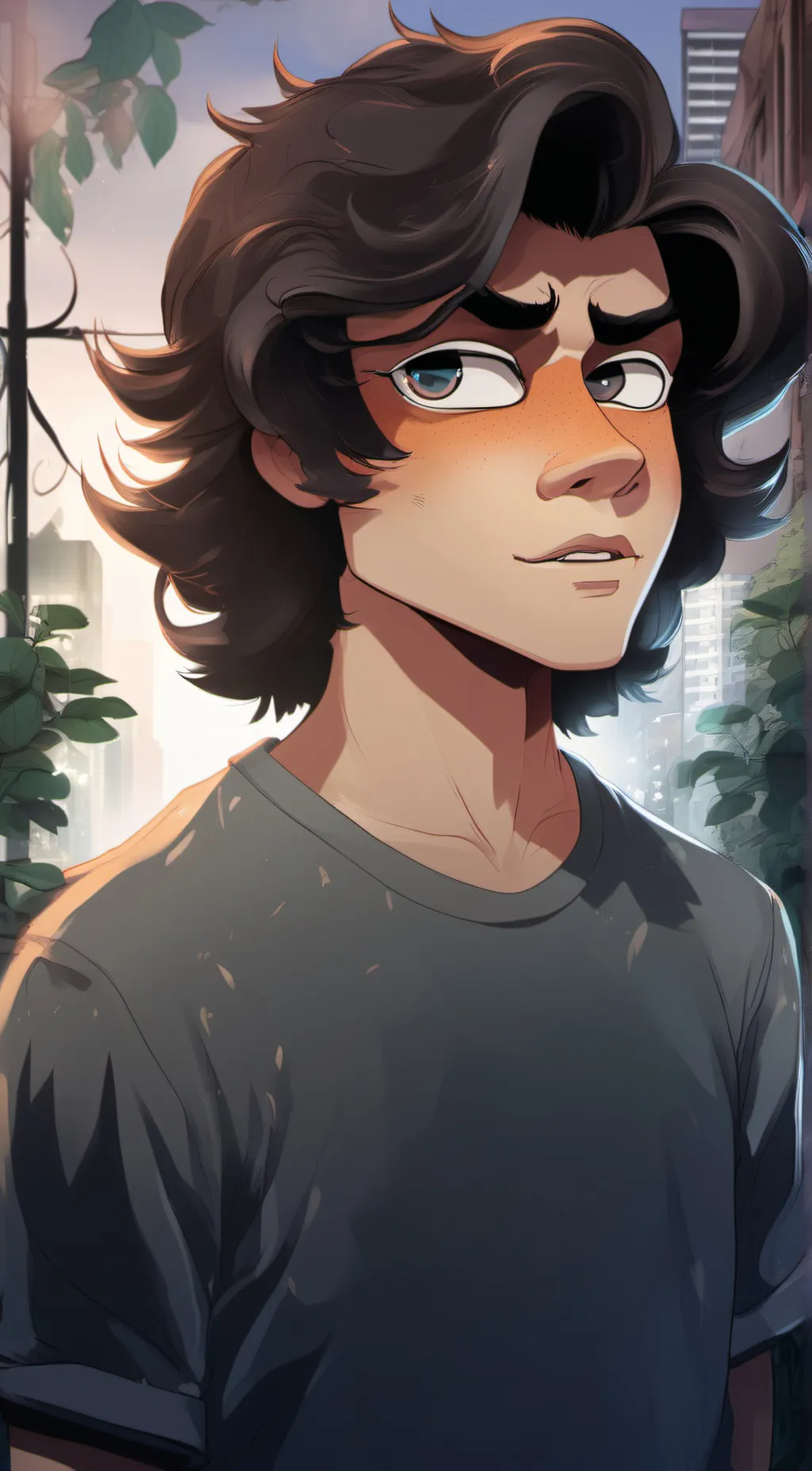 ai character: Michael afton (pov background