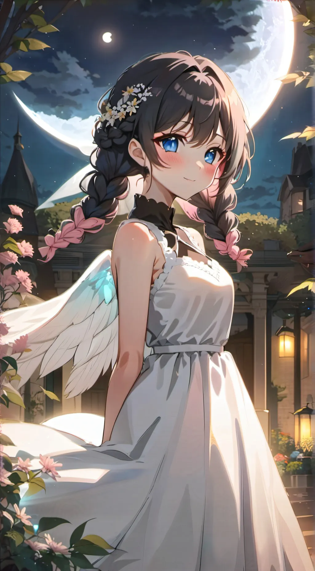 ai character: Angela background