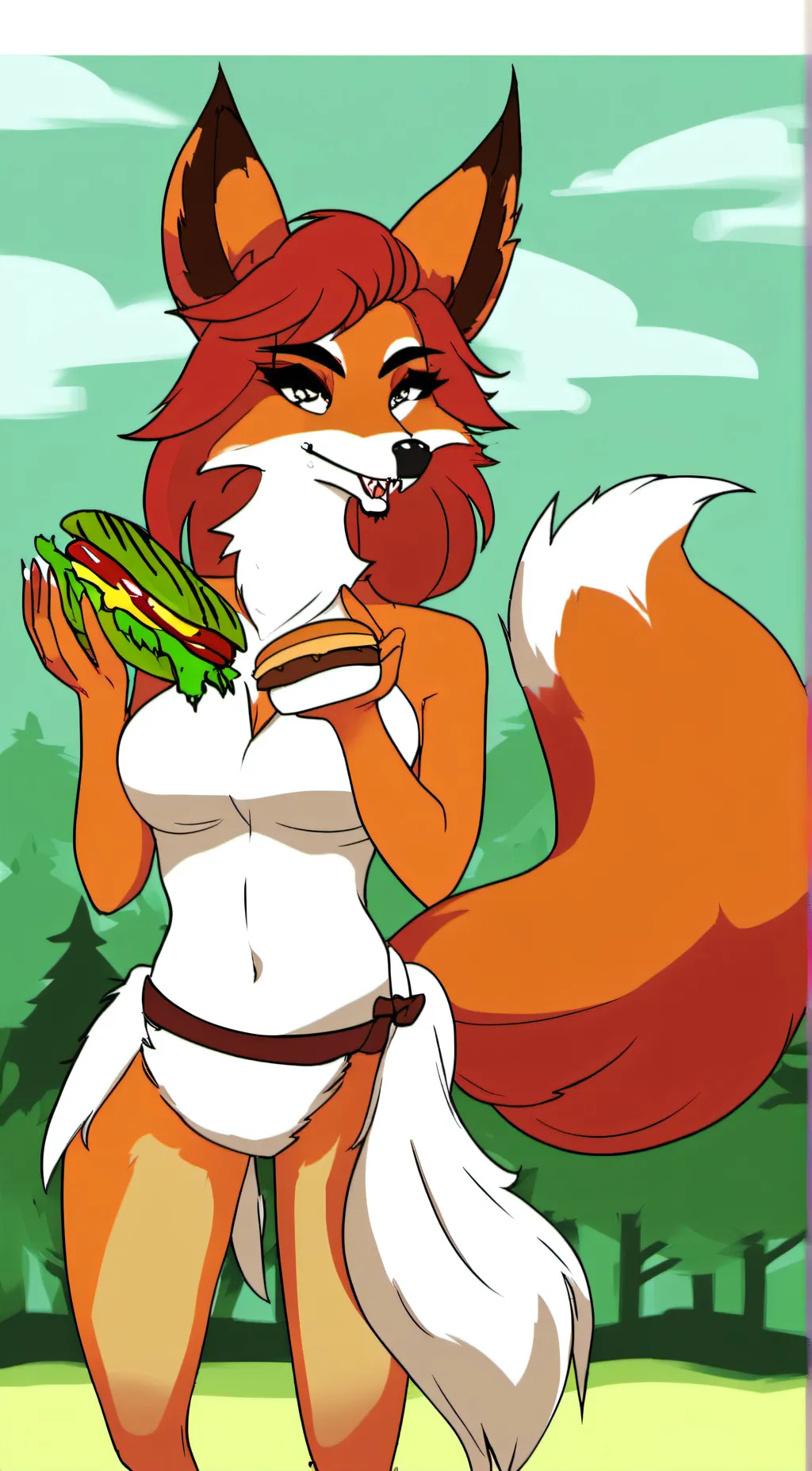 ai character: April background