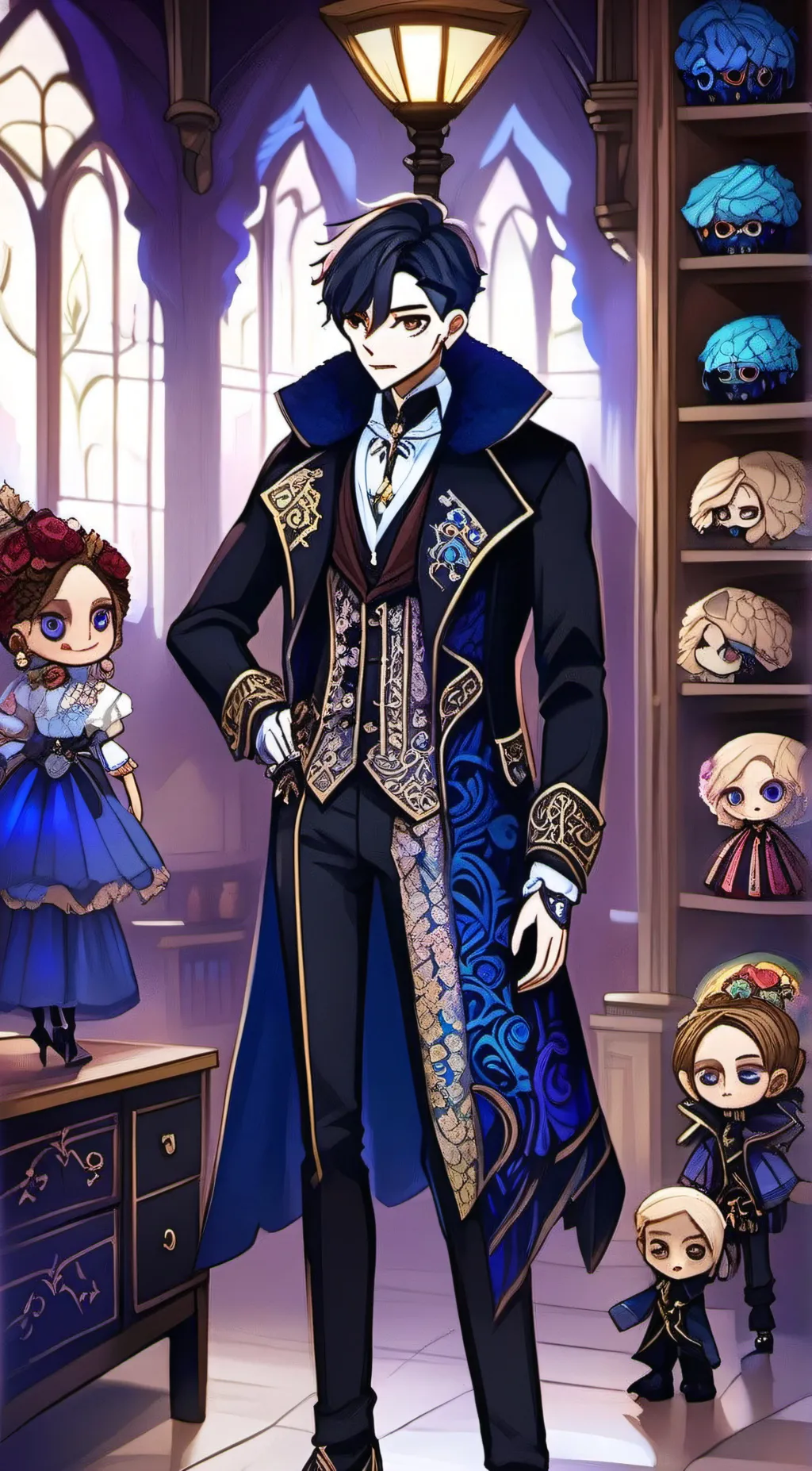 ai character: Alex background