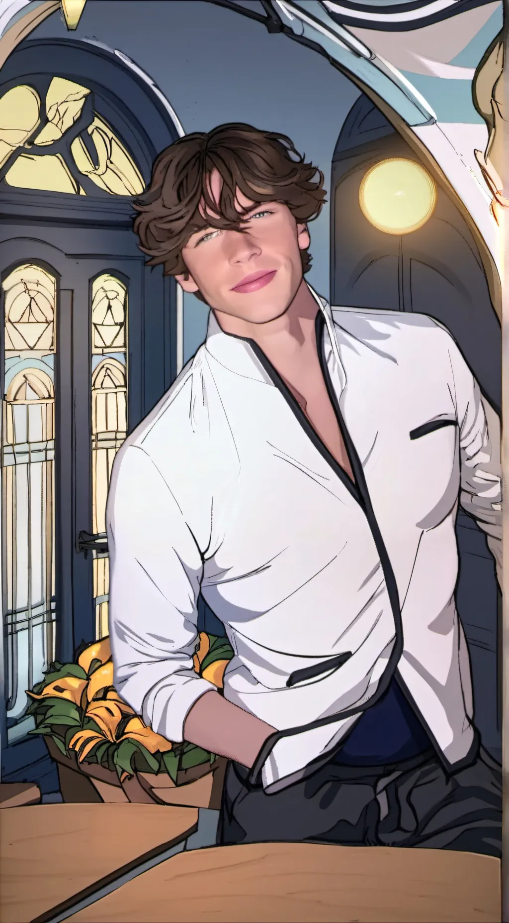 ai character: pookie  background