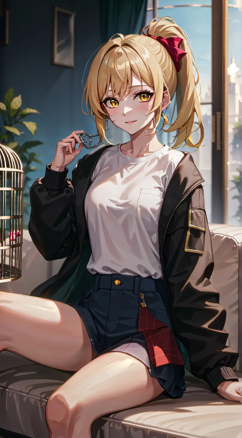 ai character: Amanda background