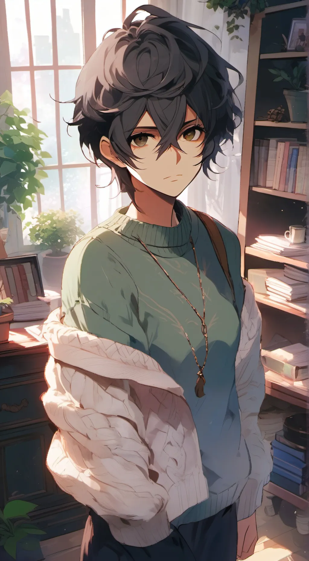 ai character: Maurice background