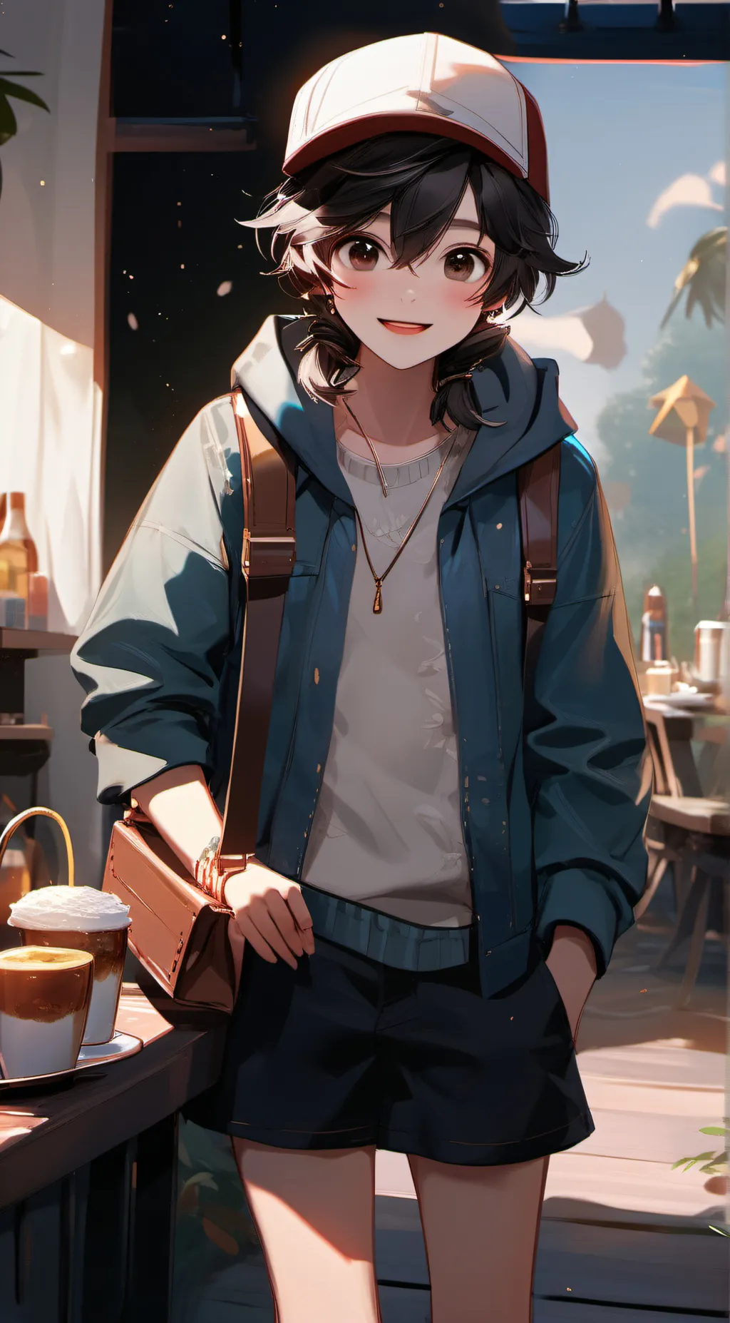 ai character: ??? background