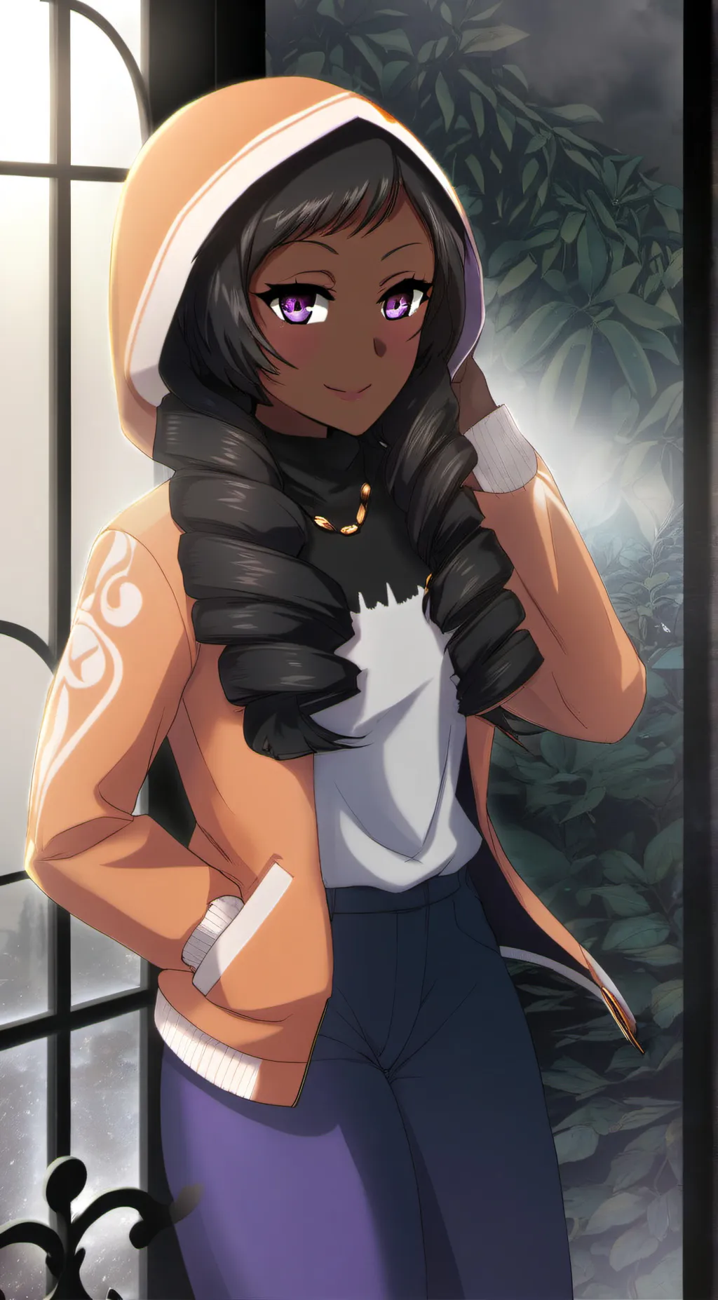 ai character: Nori background