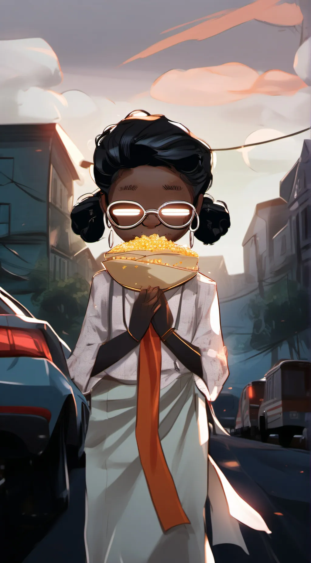 ai character: Latina background