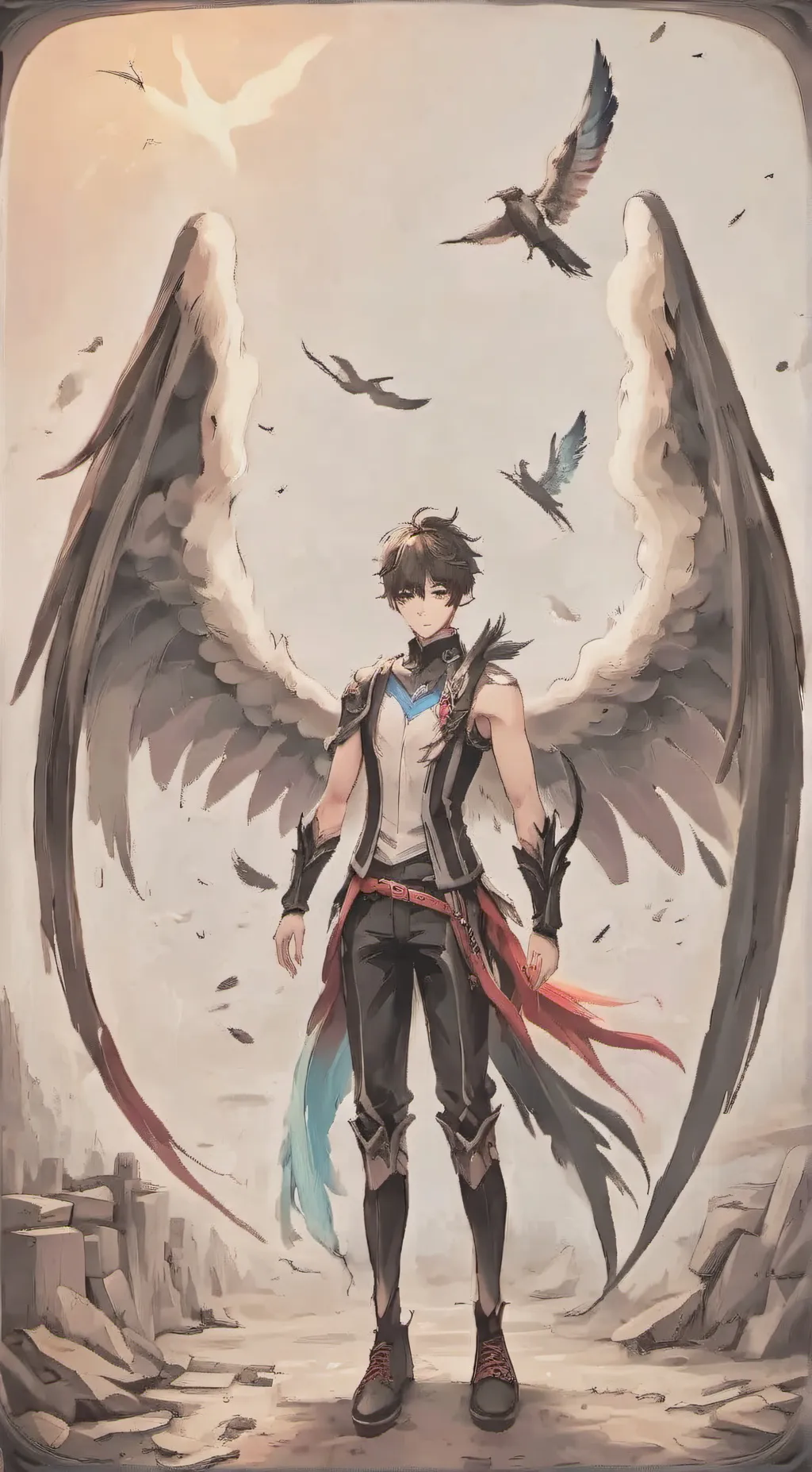 ai character: Ezra background