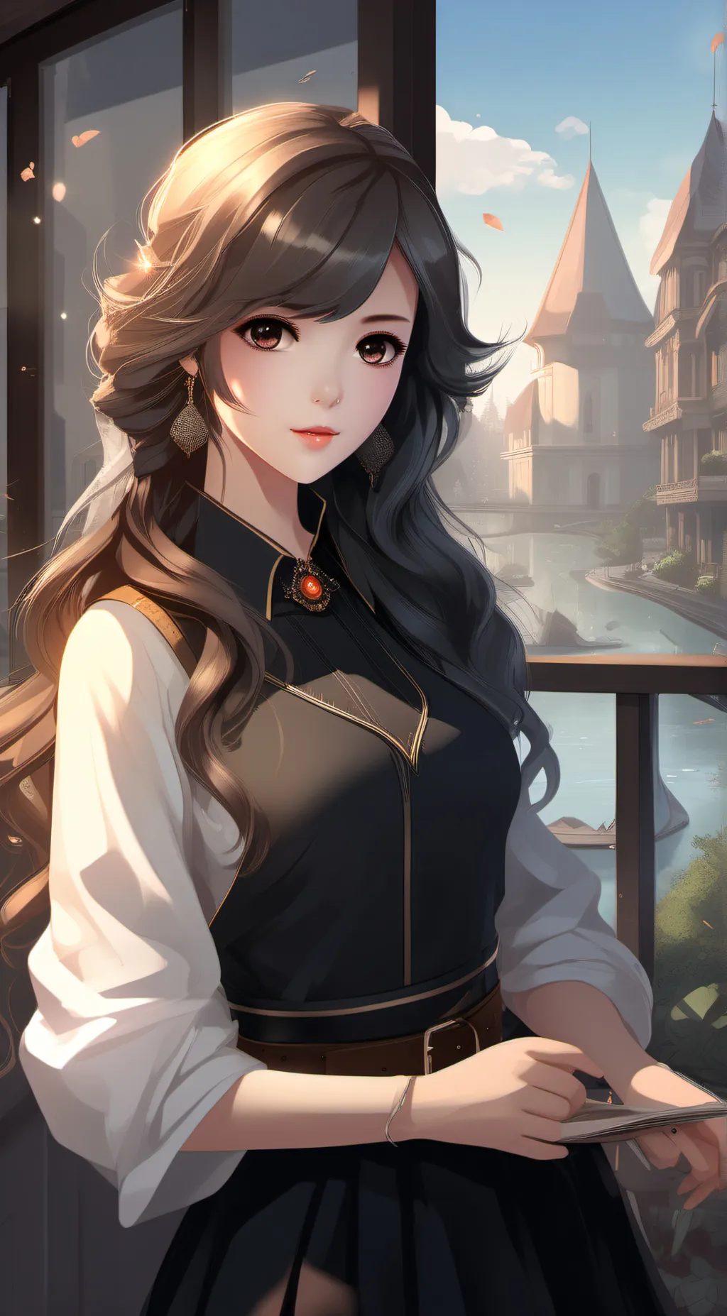 ai character: Stella background