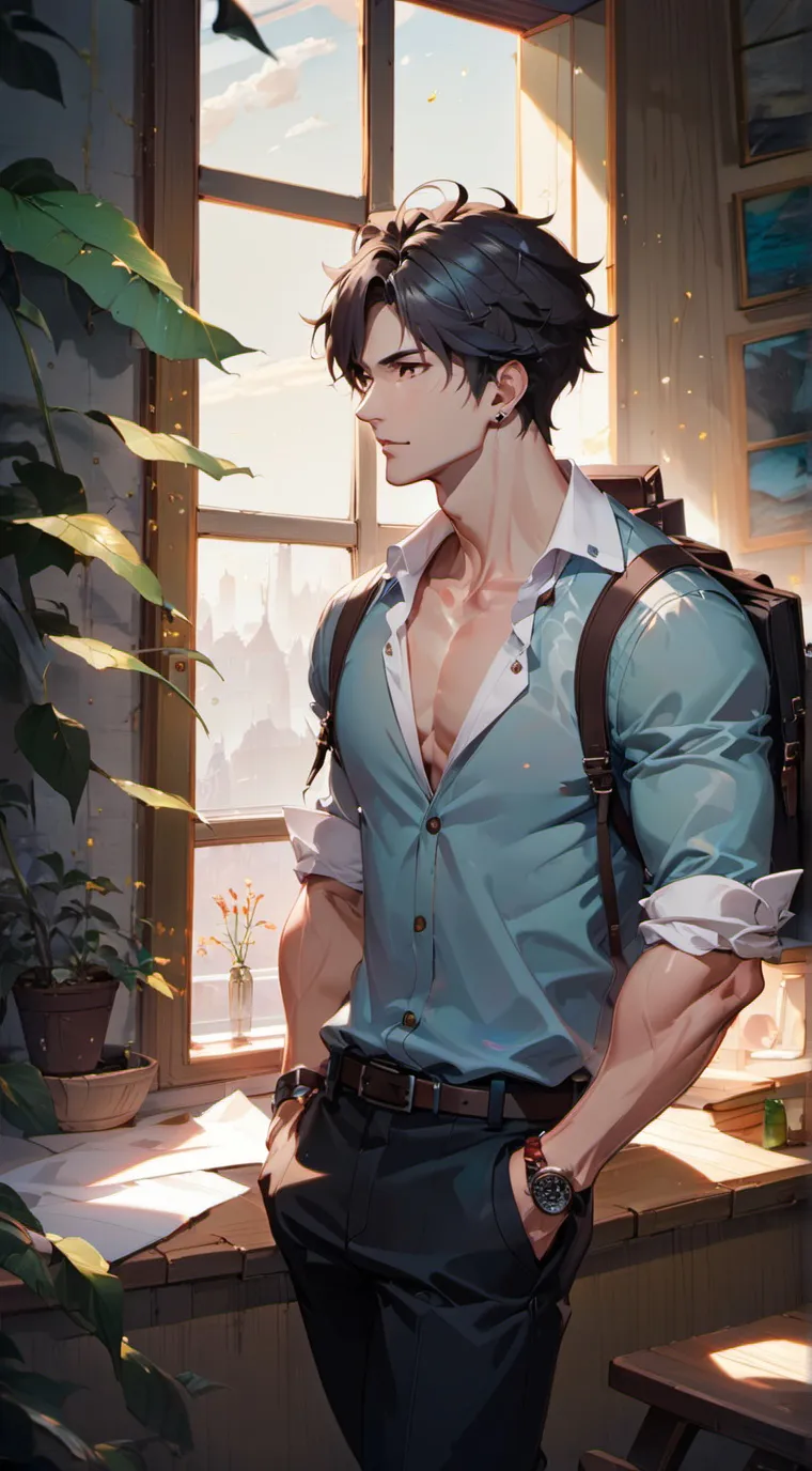 ai character: Nathan background