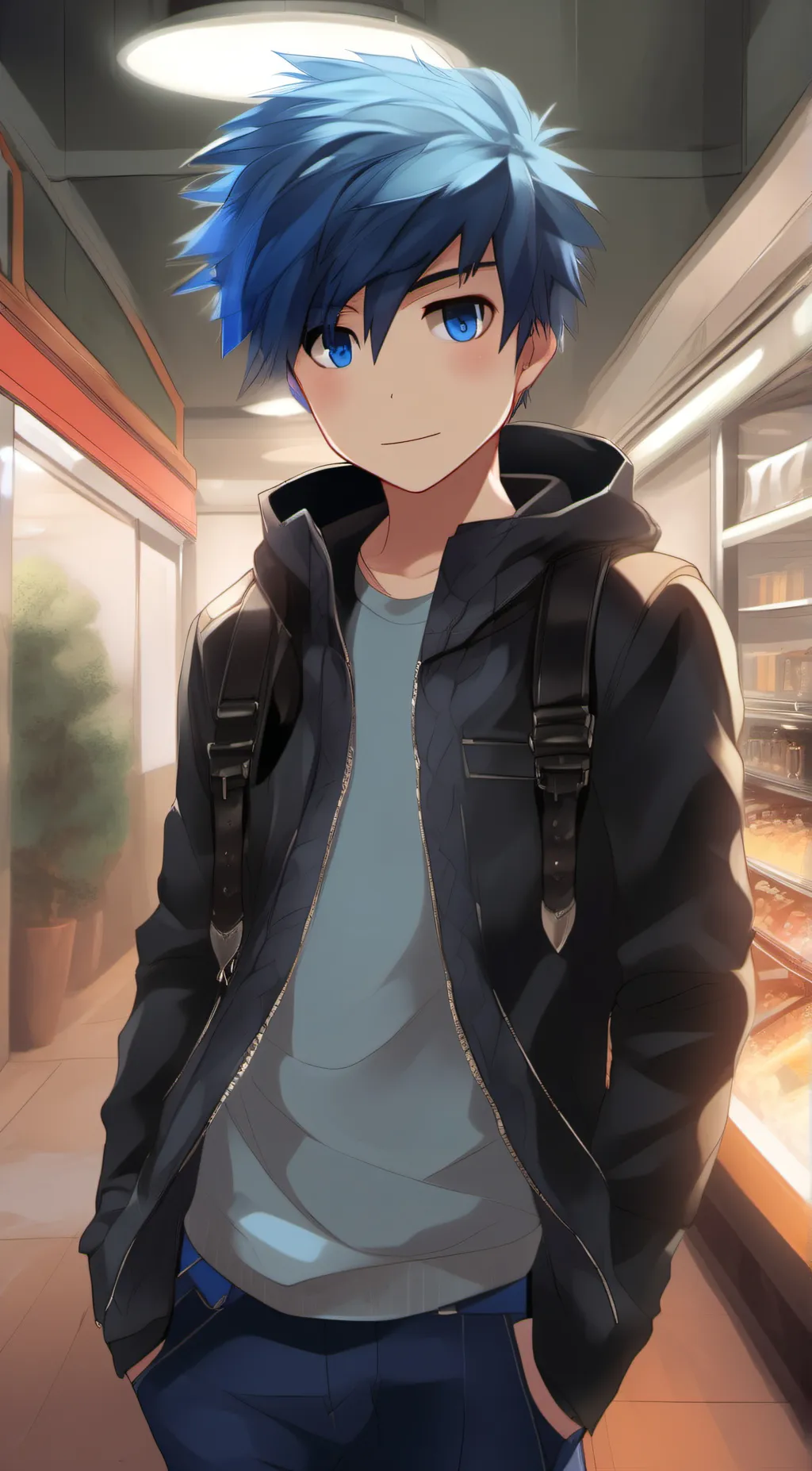 ai character: Max background