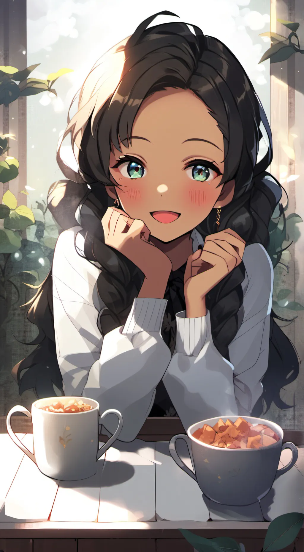 ai character: sarah grace background