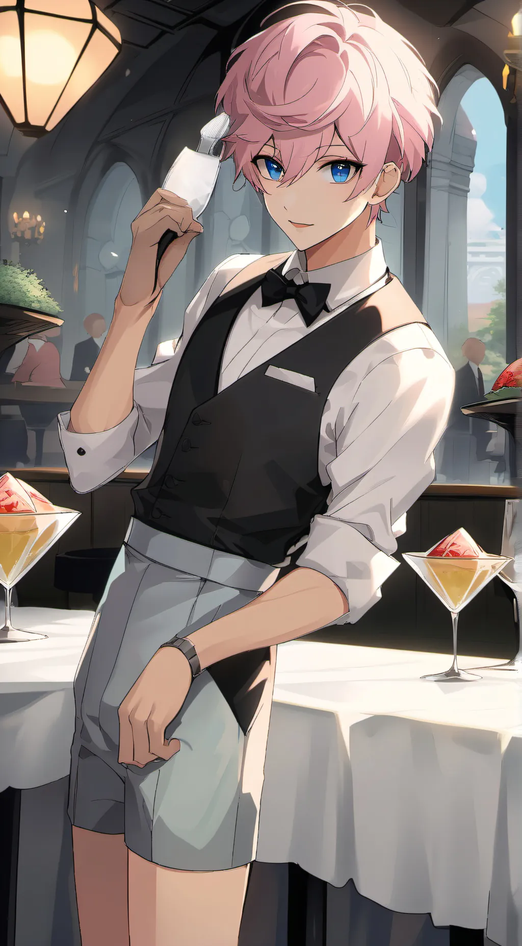 ai character: Kai background