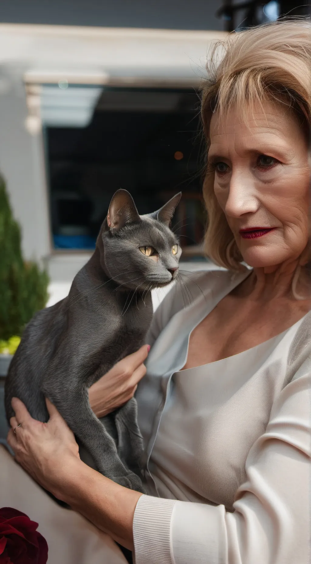 ai character: Kitty background