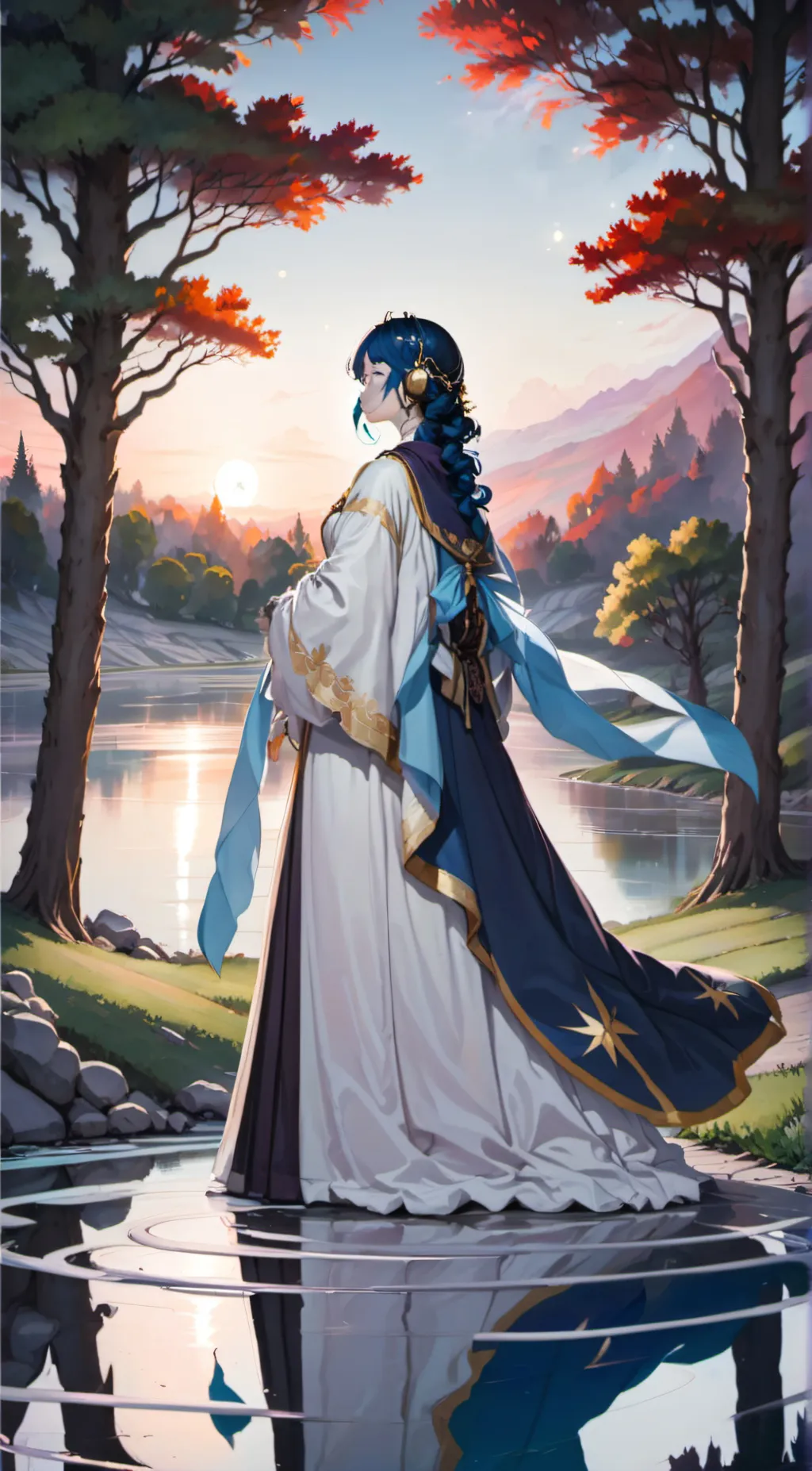 ai character: Mia background