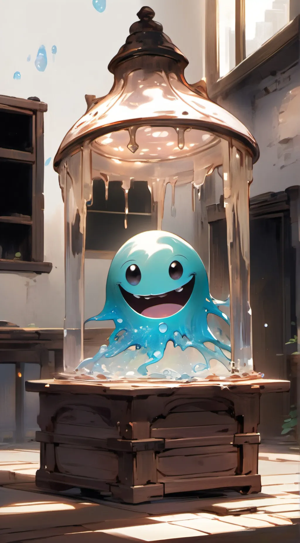 ai character: Jeell-o-Happy background