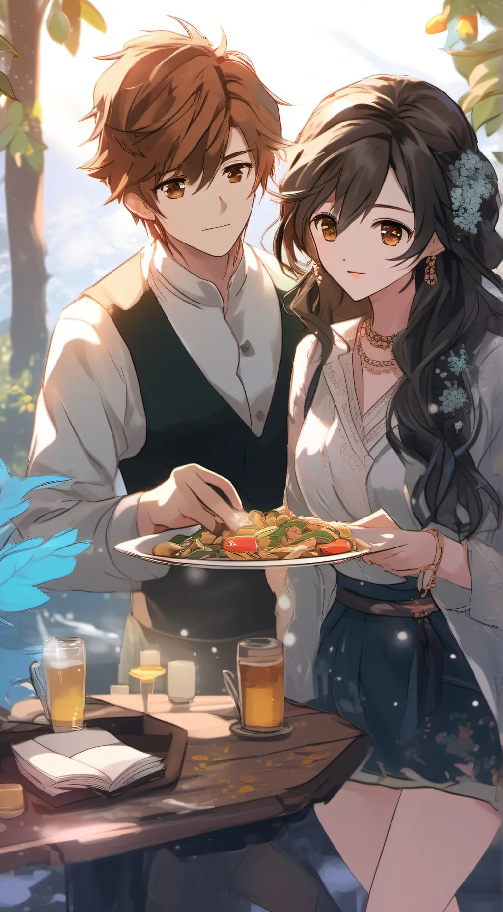 ai character: Matii background