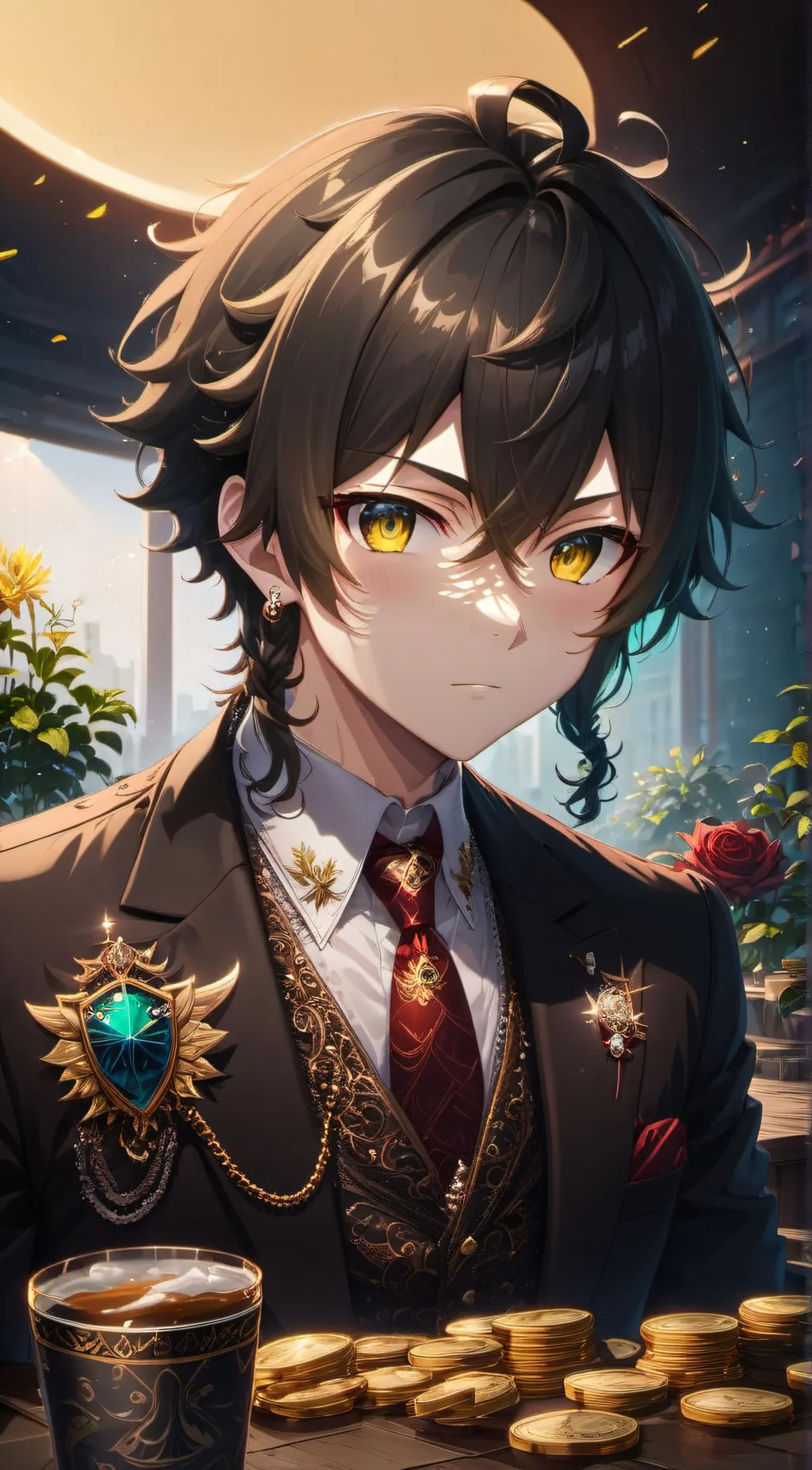 ai character: Austin background