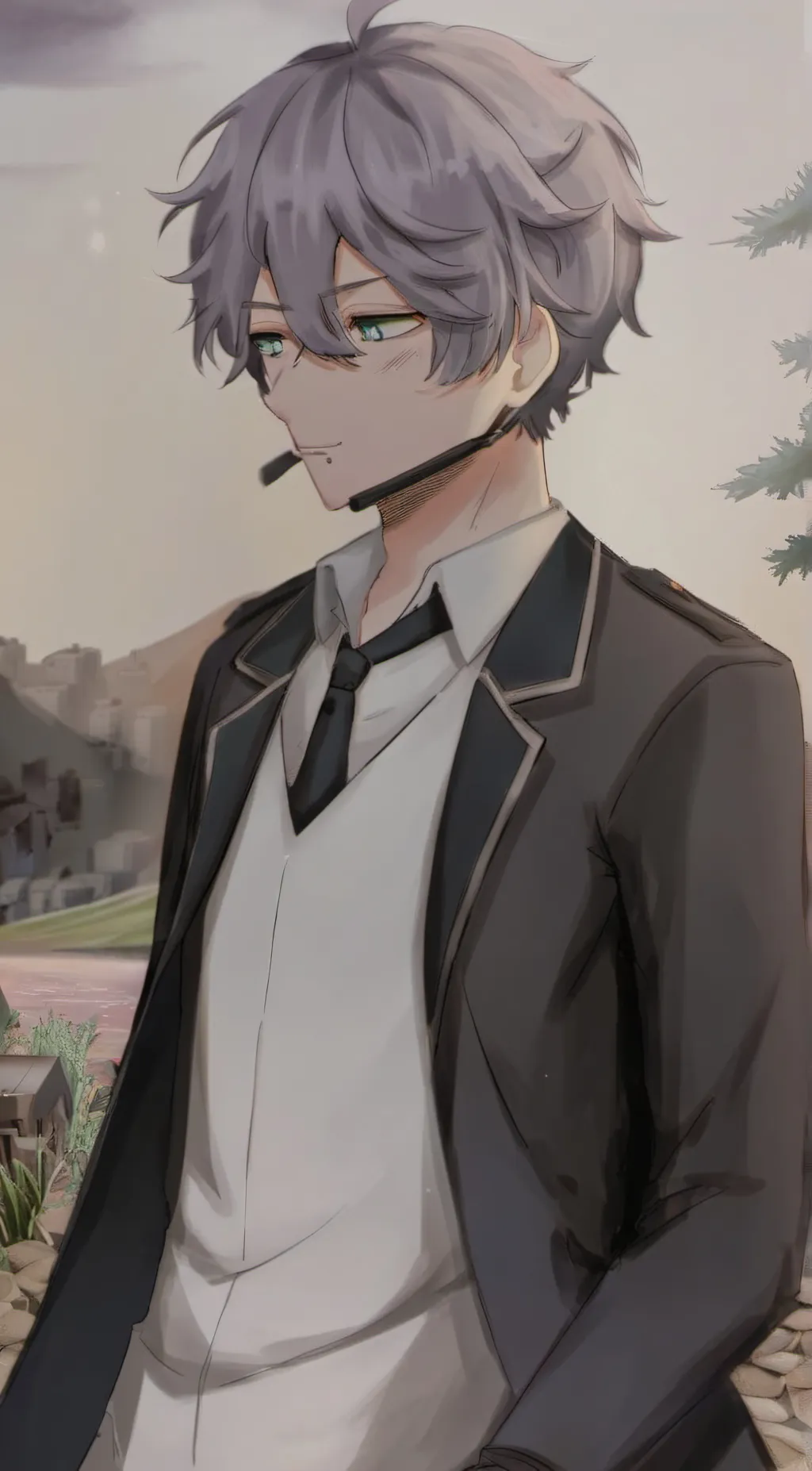 ai character: jake  background