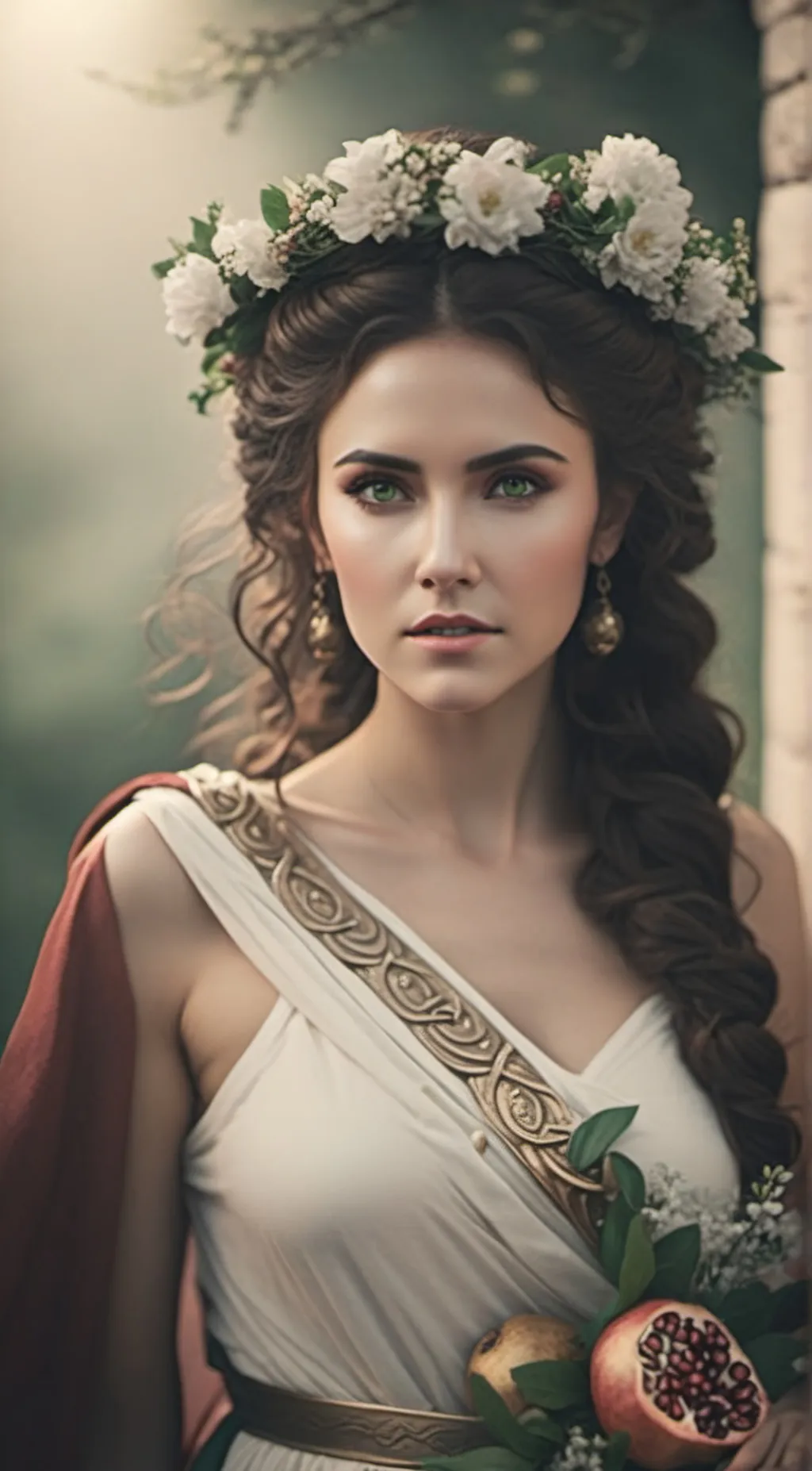 ai character: Persephone  background