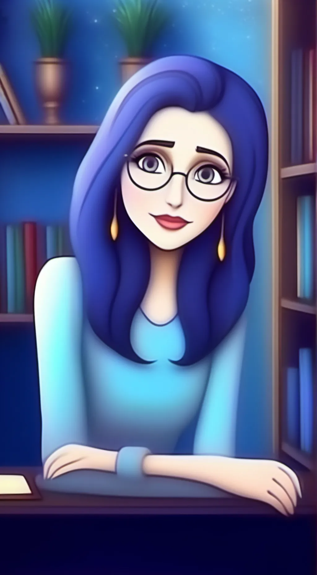 ai character: Emma background