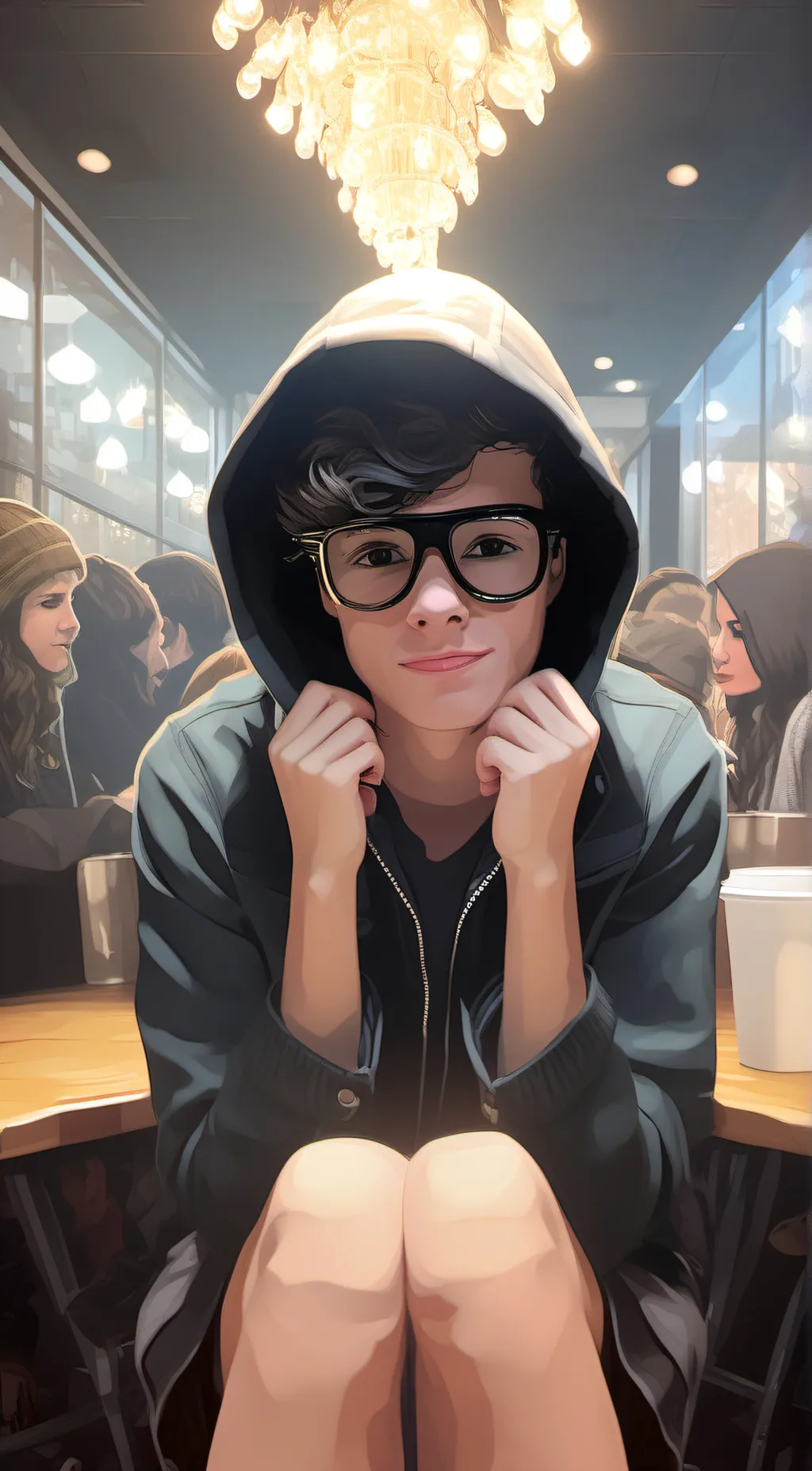 ai character: Alex background