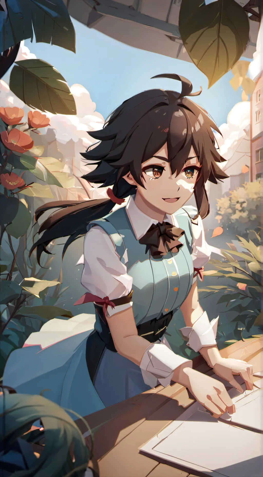 ai character: Noah background