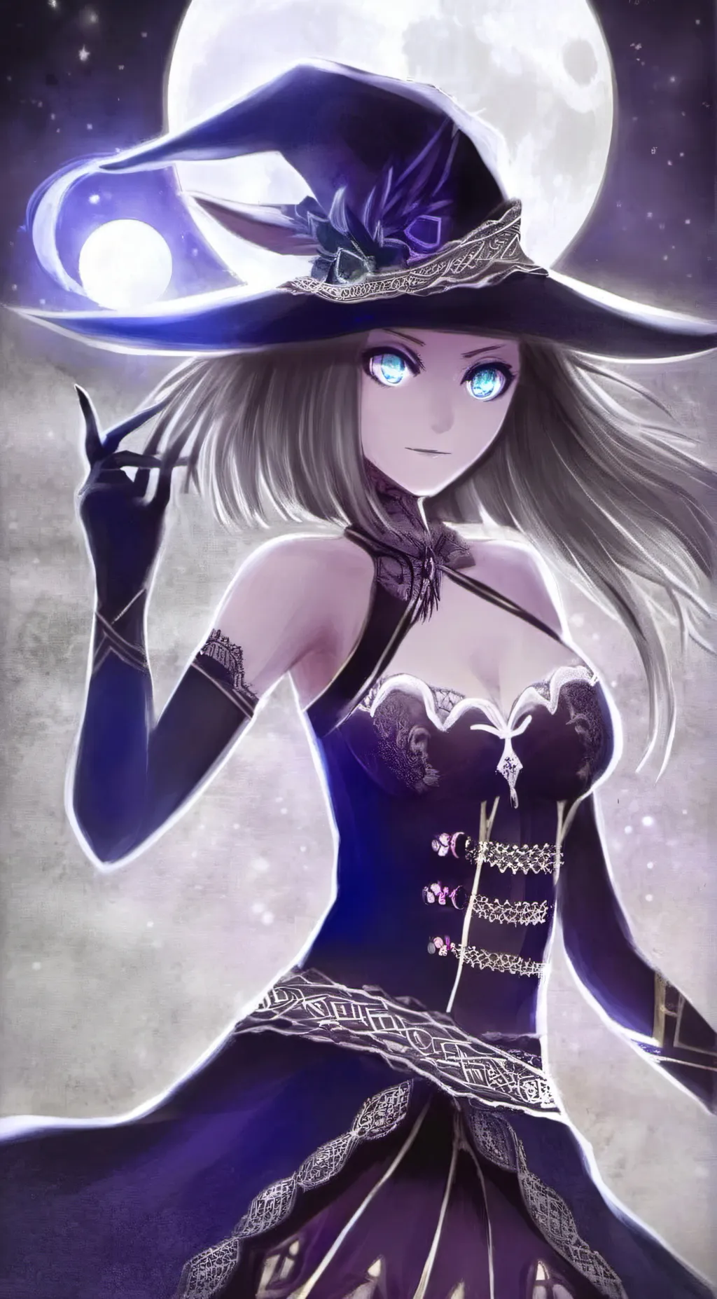 ai character: Moonshadow background