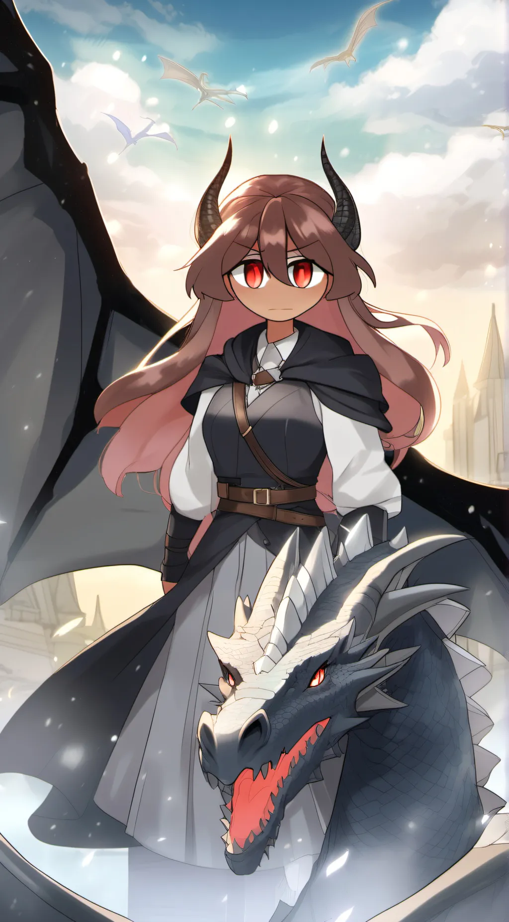 ai character: Scarlett background