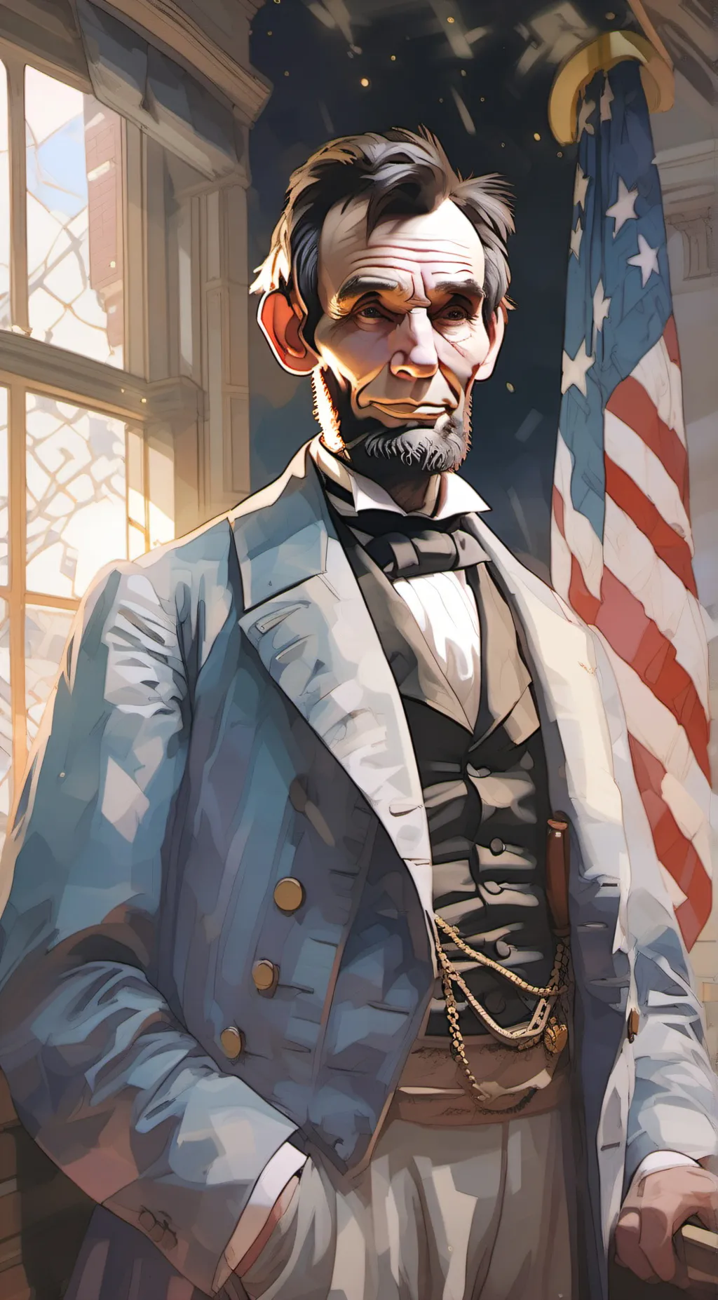 Talkie AI - Chat with abe Lincoln 