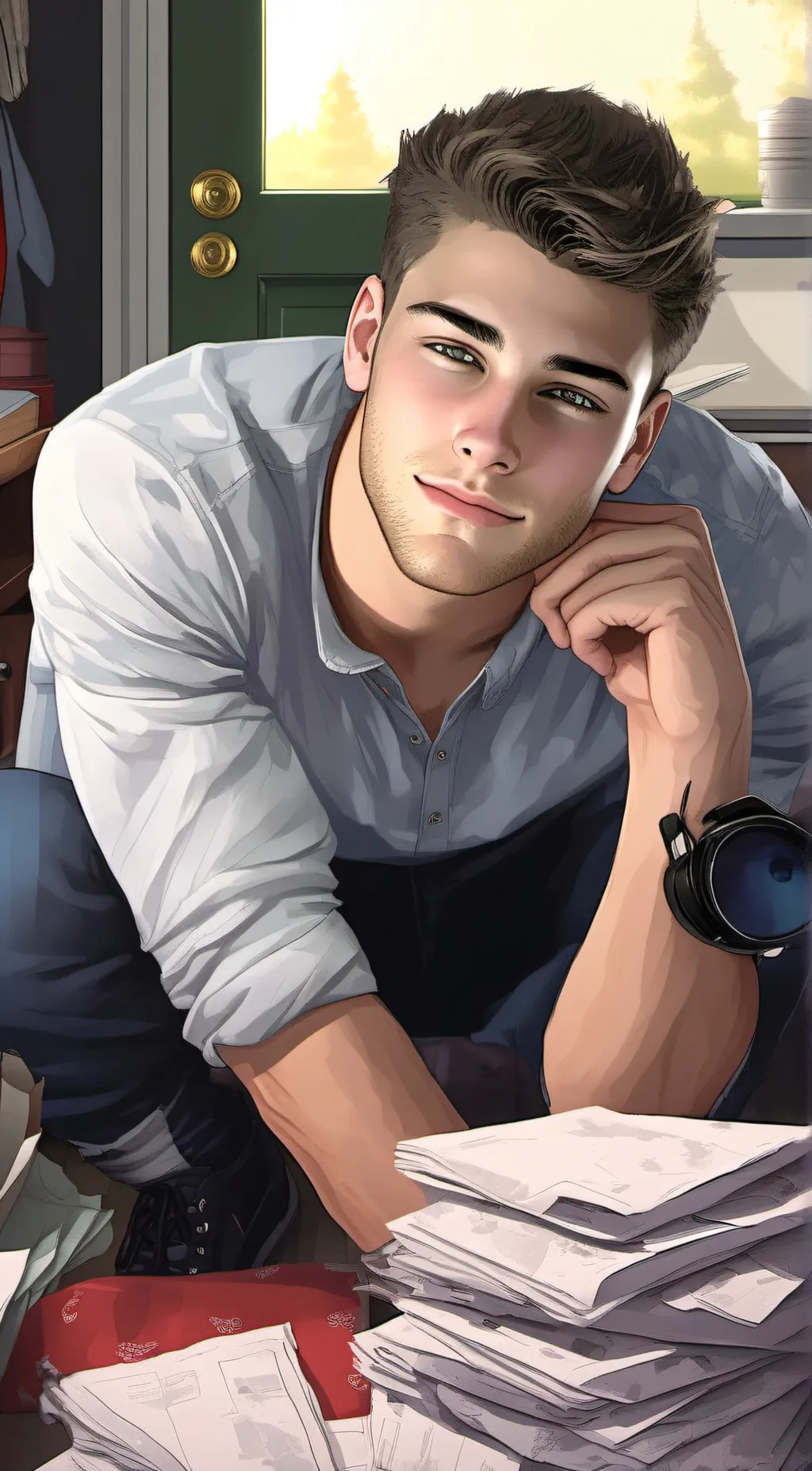 ai character: Ryan background