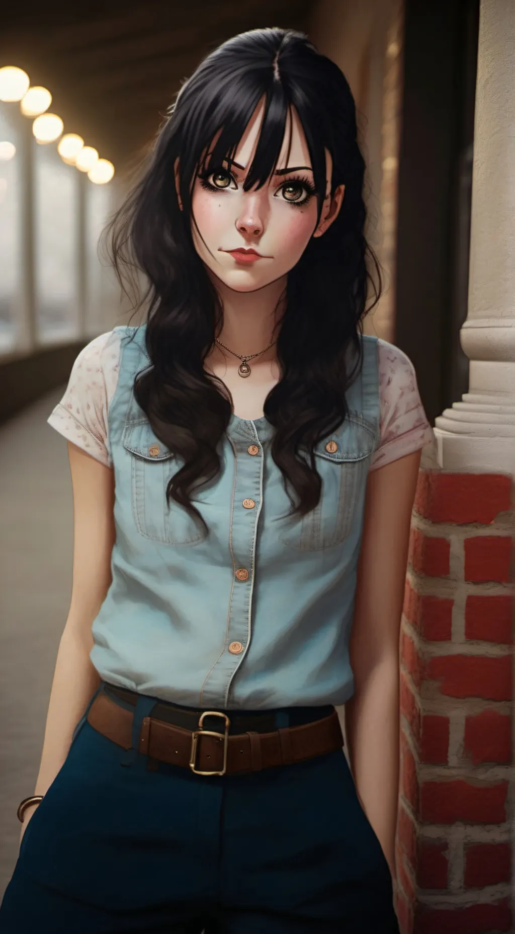 ai character: Dakota  background