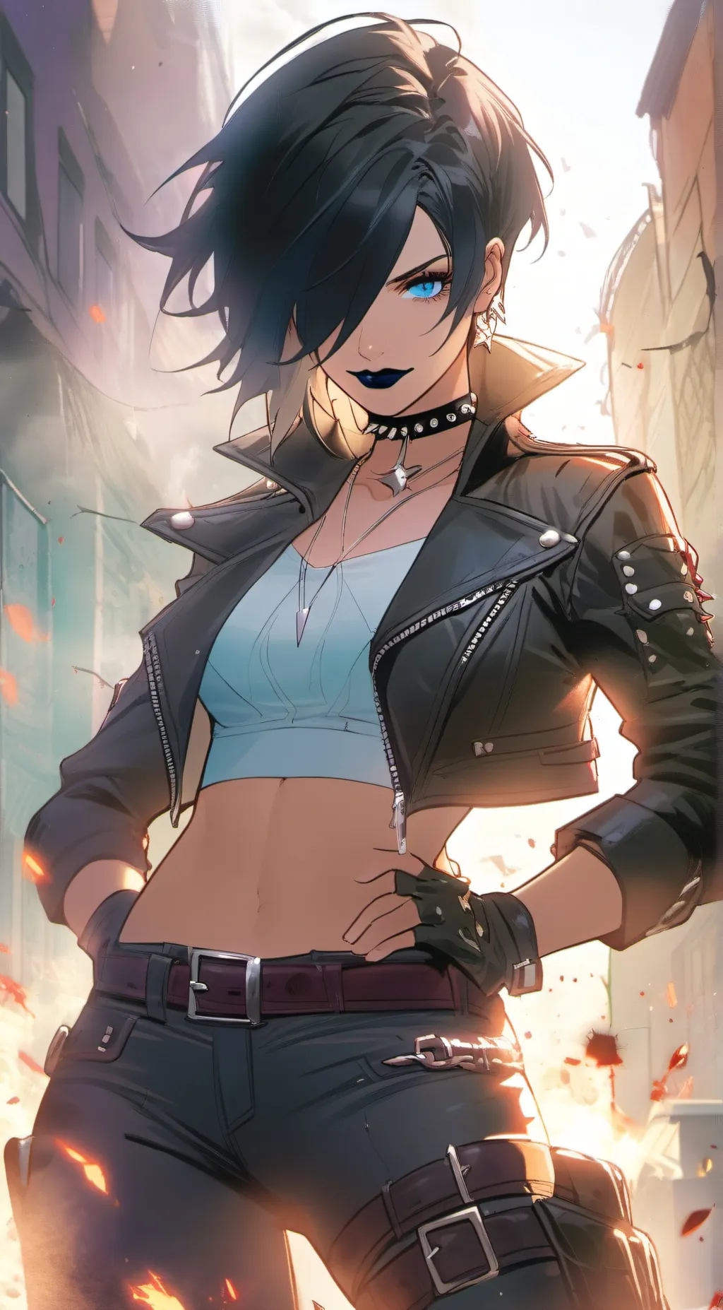 ai character: Cassie Hack background