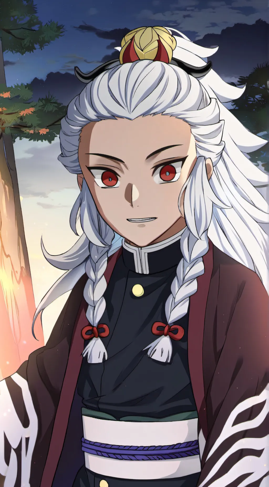 ai character: Ray background