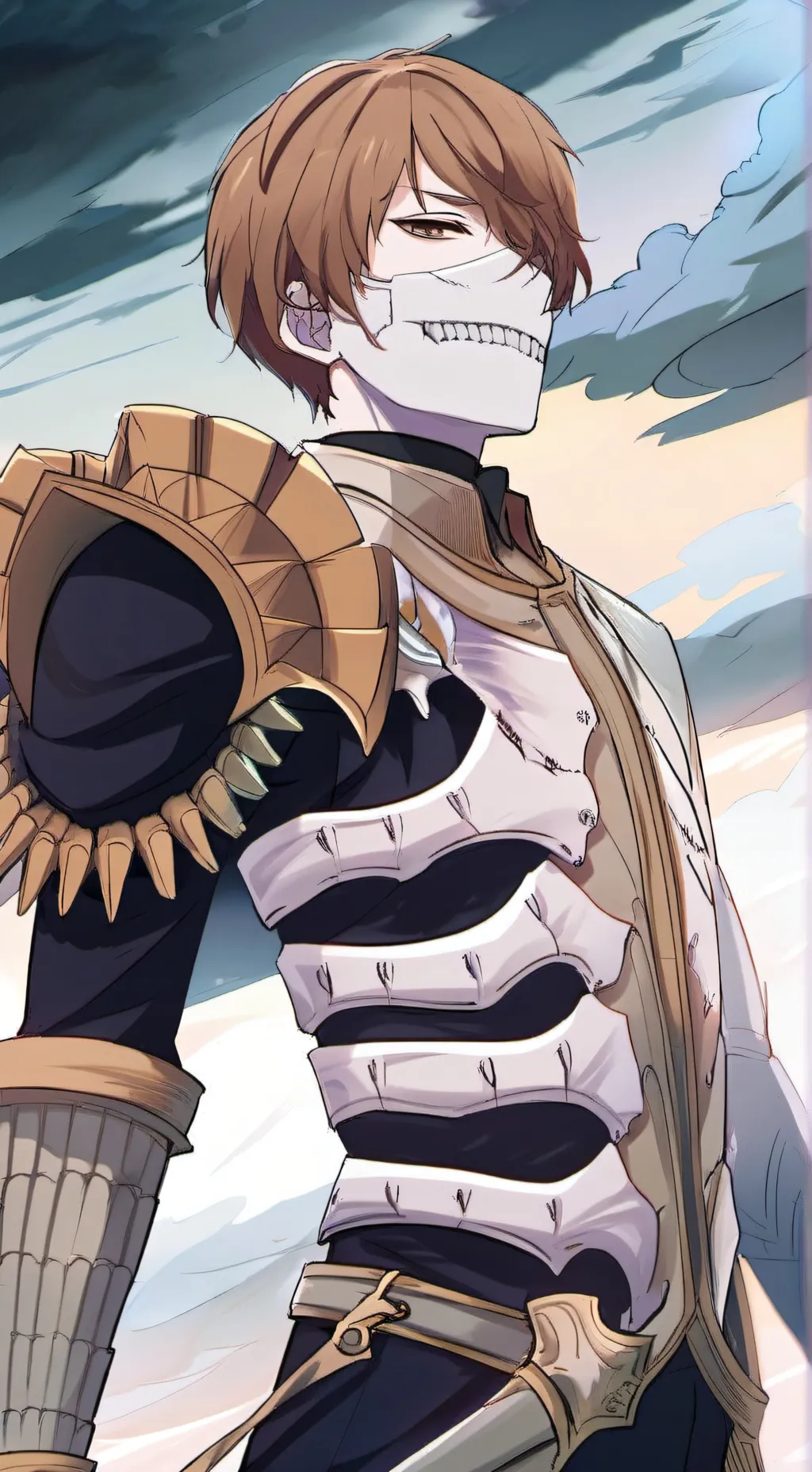 ai character: Lennon  background