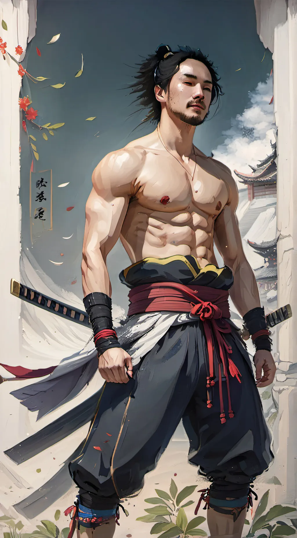 ai character: Kenny Crow background