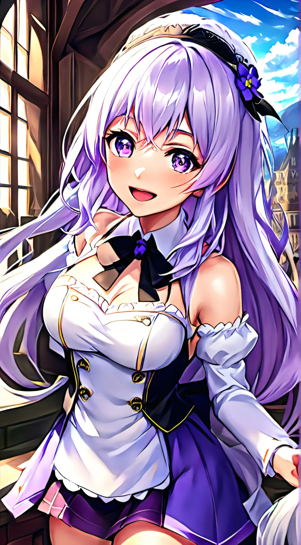 ai character: Emilia background