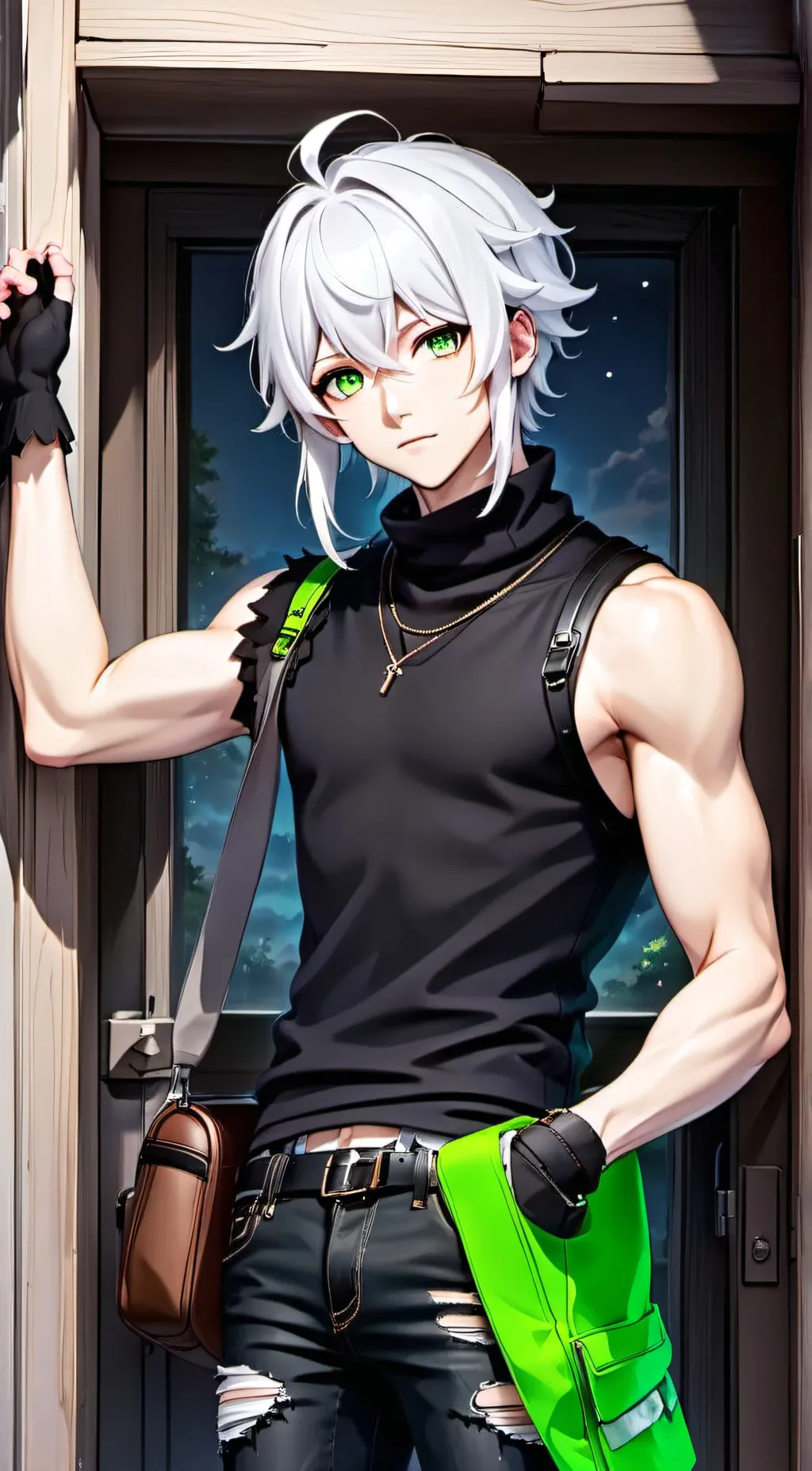 ai character: Kai 🖤°Me°🖤 background