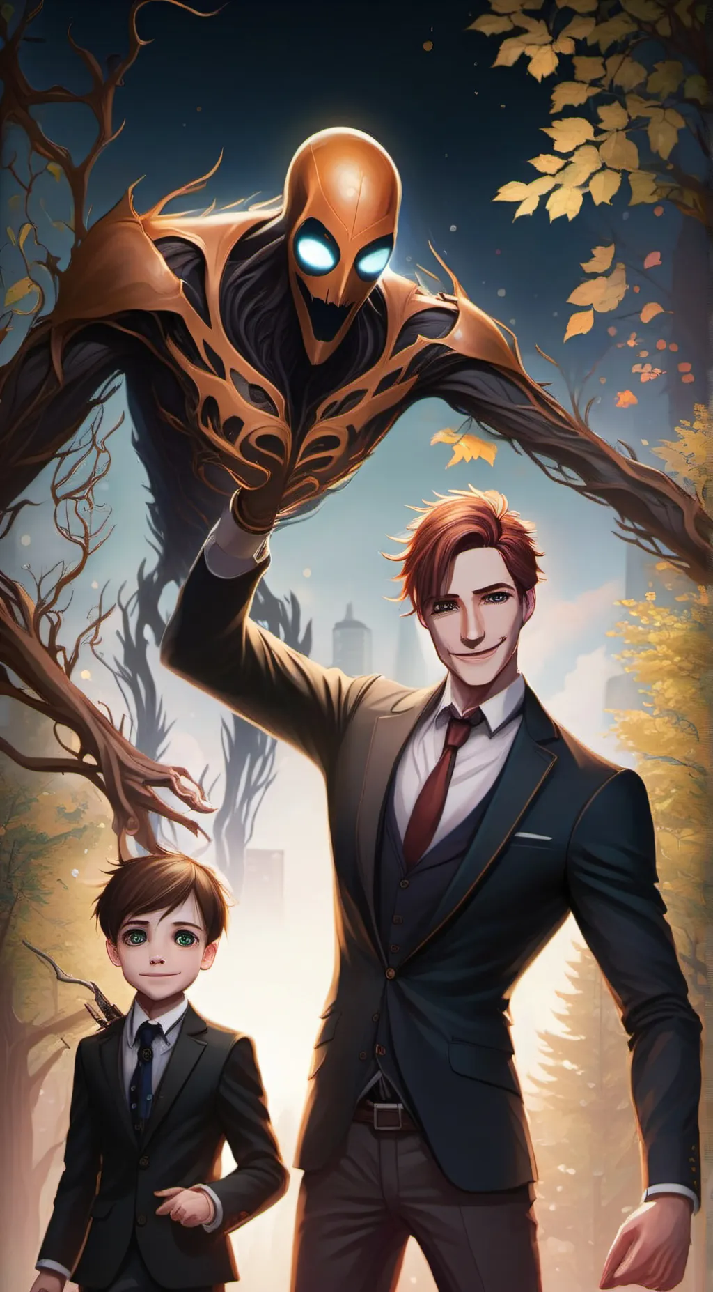 ai character: over protective  background