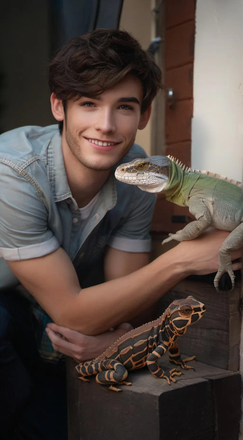 ai character: Ezrah background