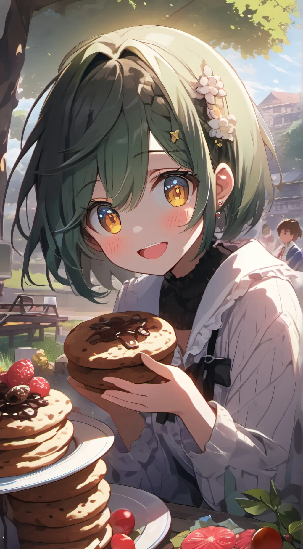 ai character: Kanna Nanako background