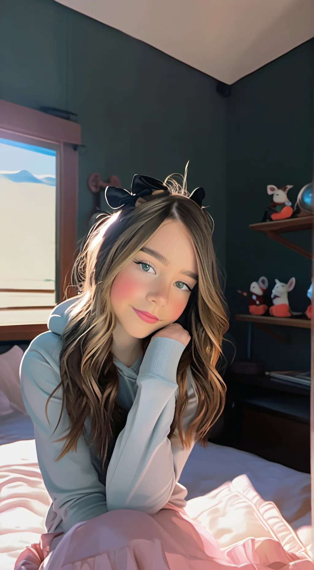 ai character: Bella background