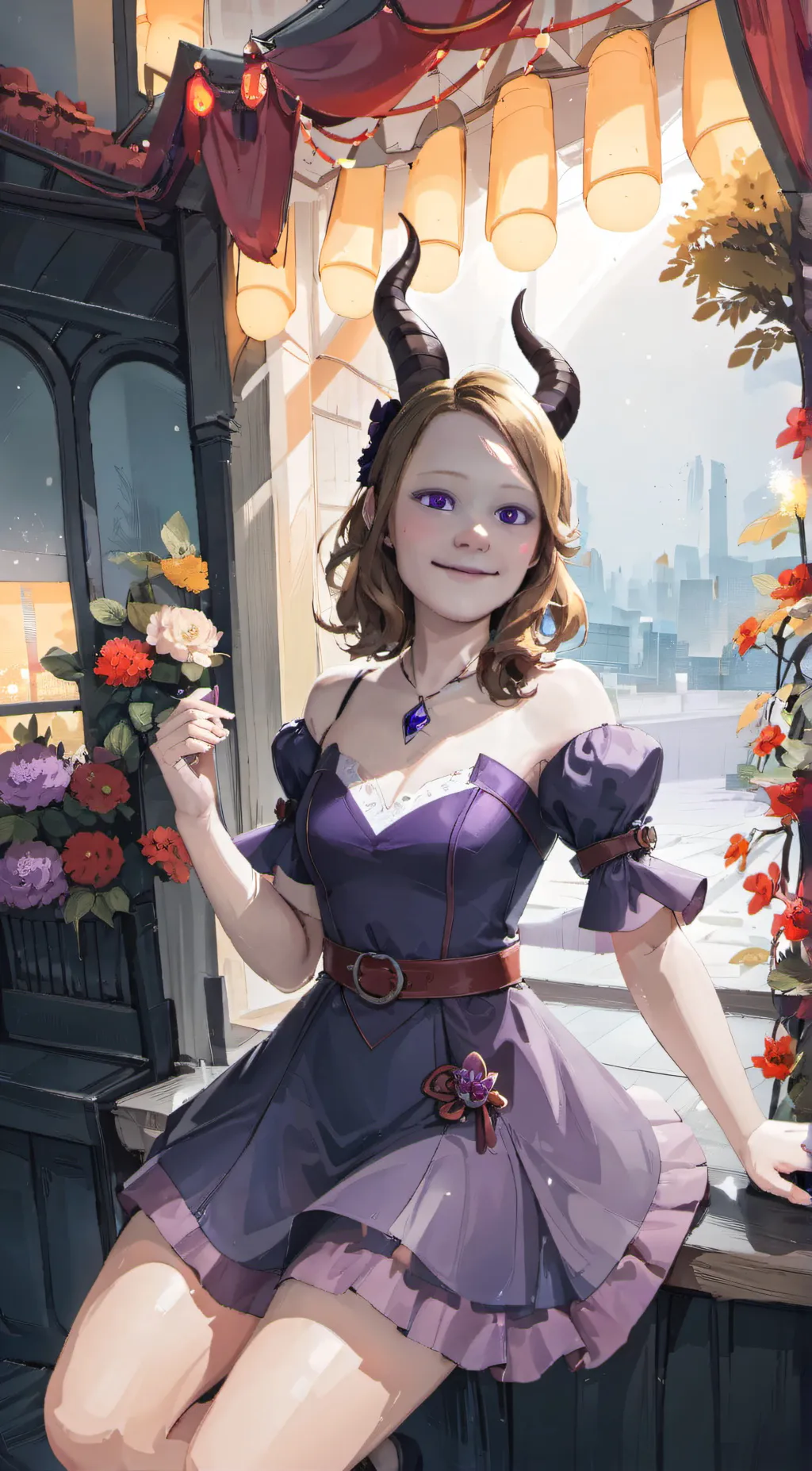 ai character: Mya background