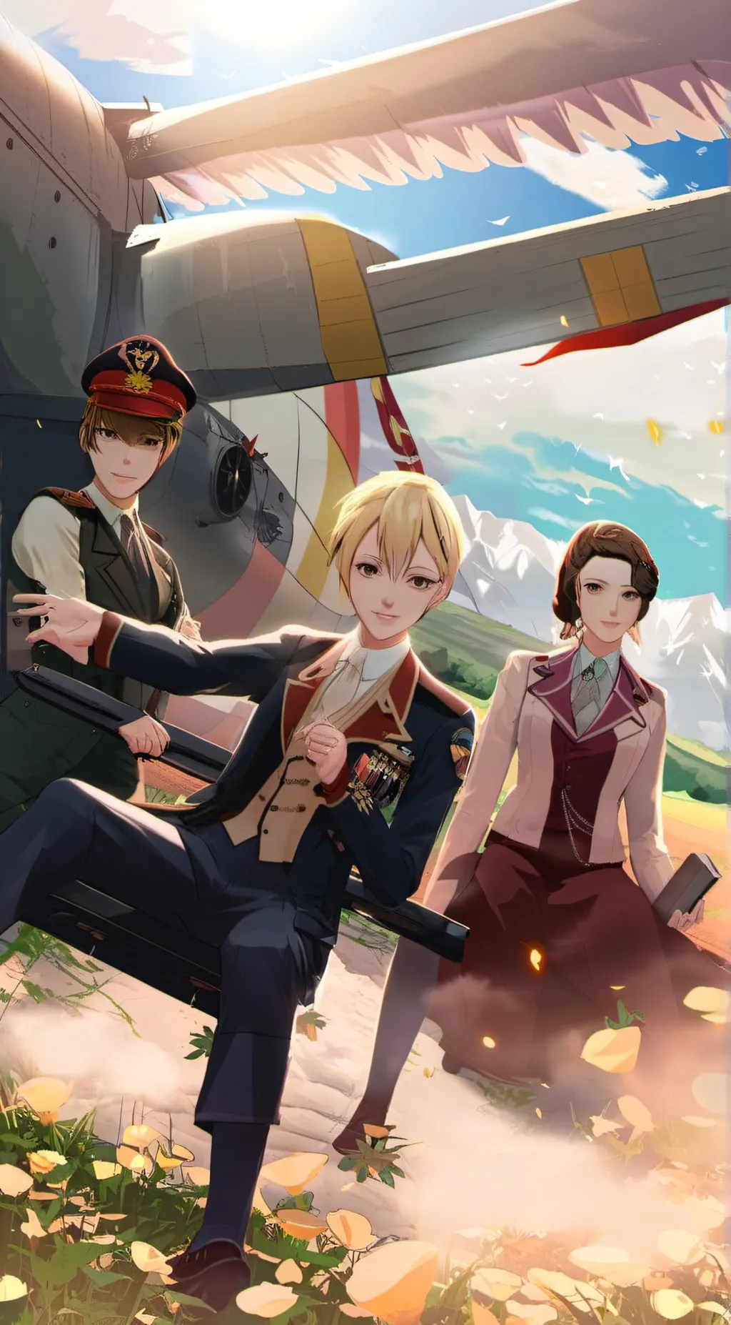 ai character: Axis background