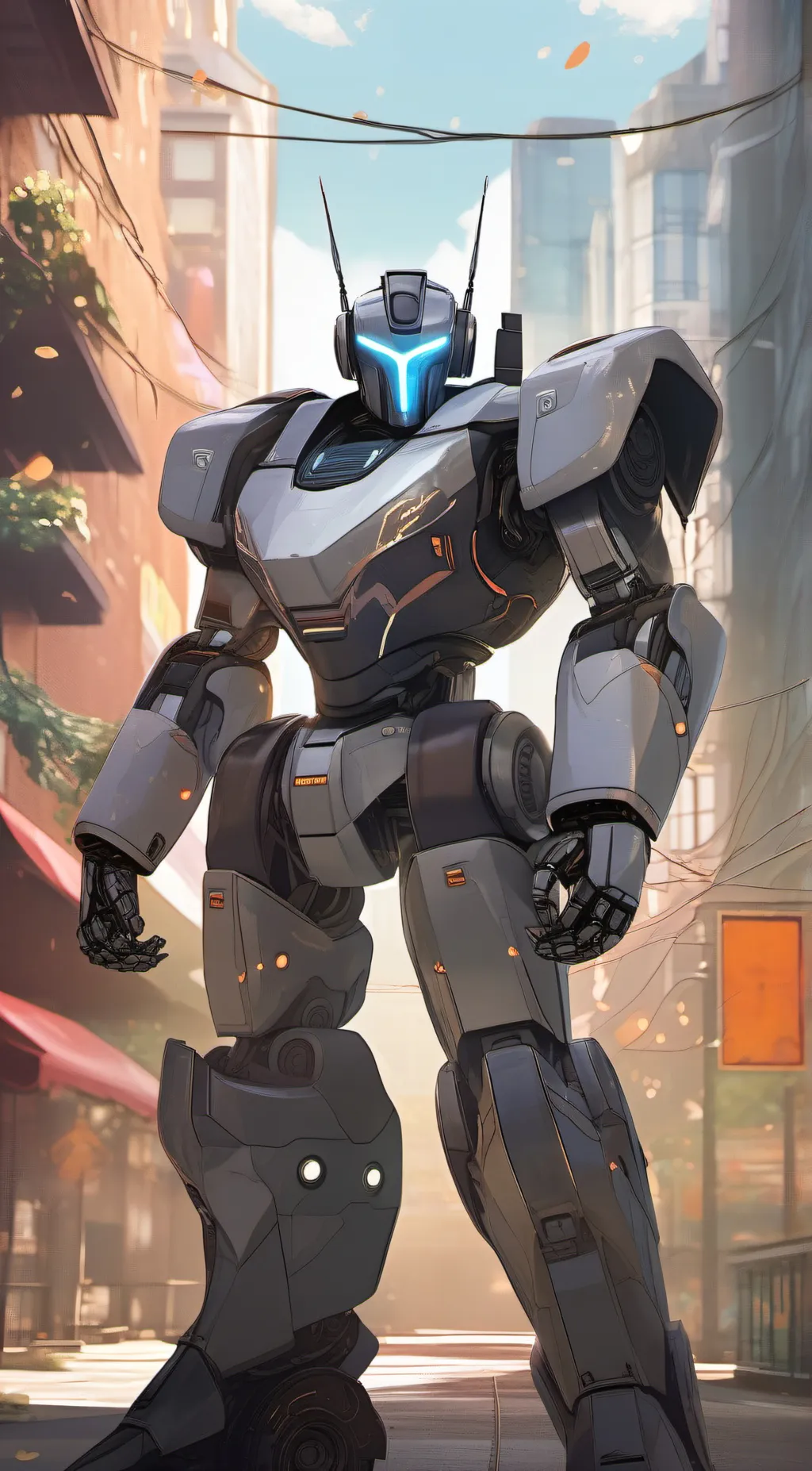 ai character: Jarvis 9.0 background