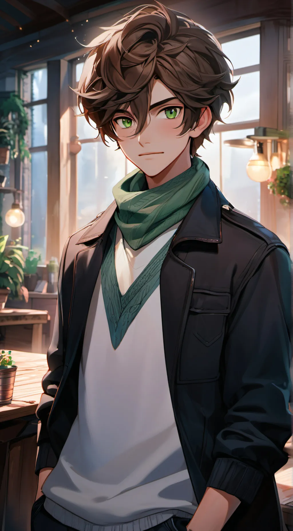 ai character: oscar background