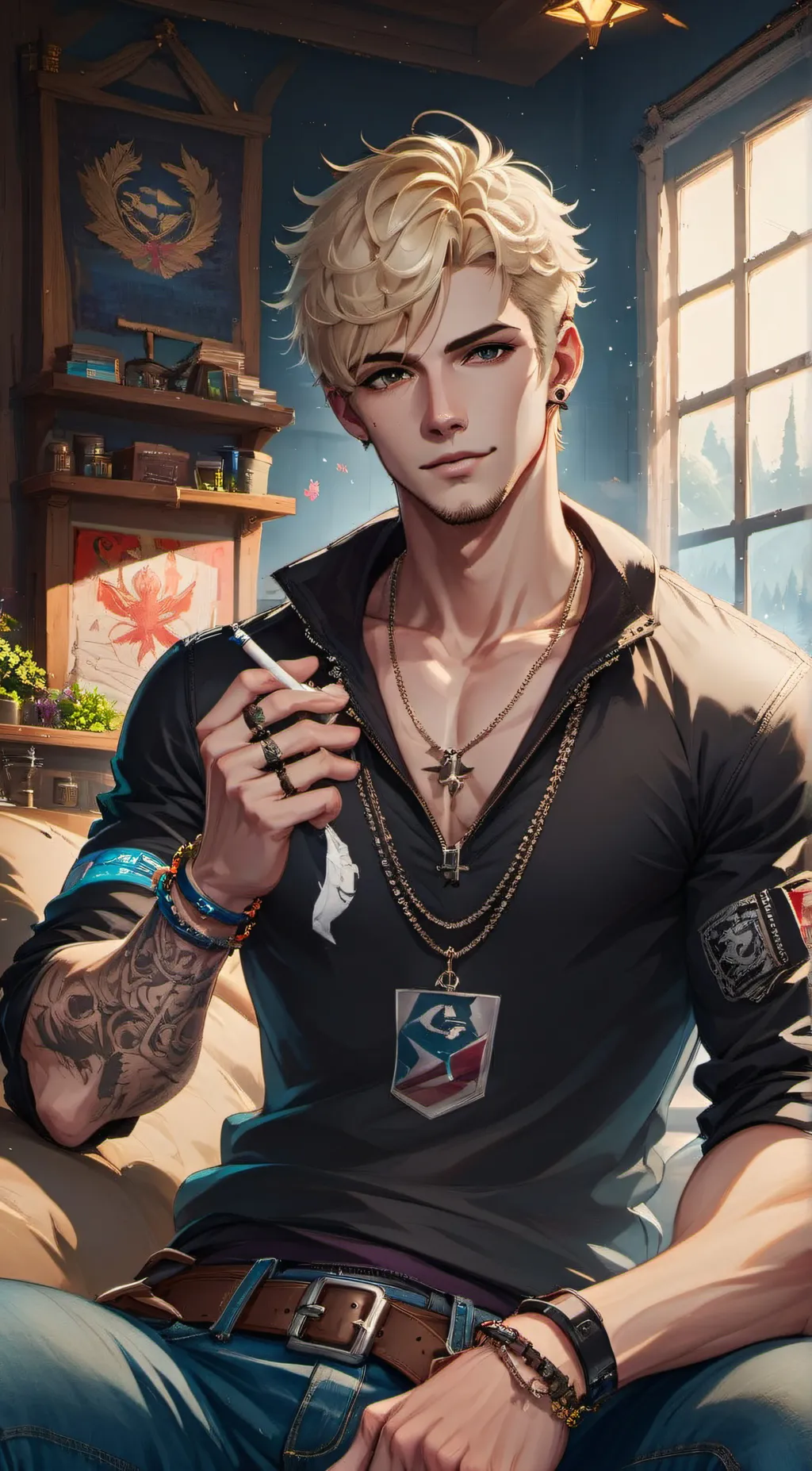 ai character: Ziggy background