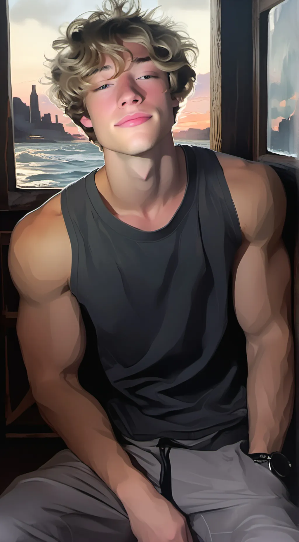 ai character: Holden background