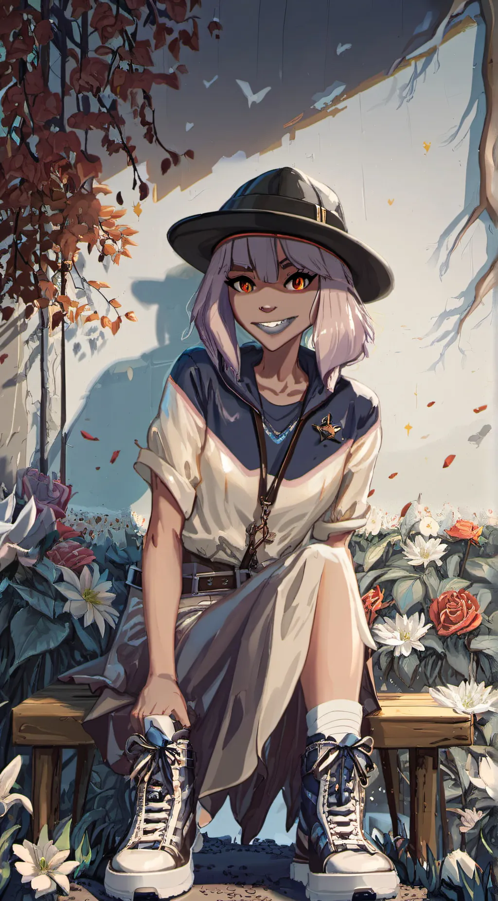 ai character: Sanders  background