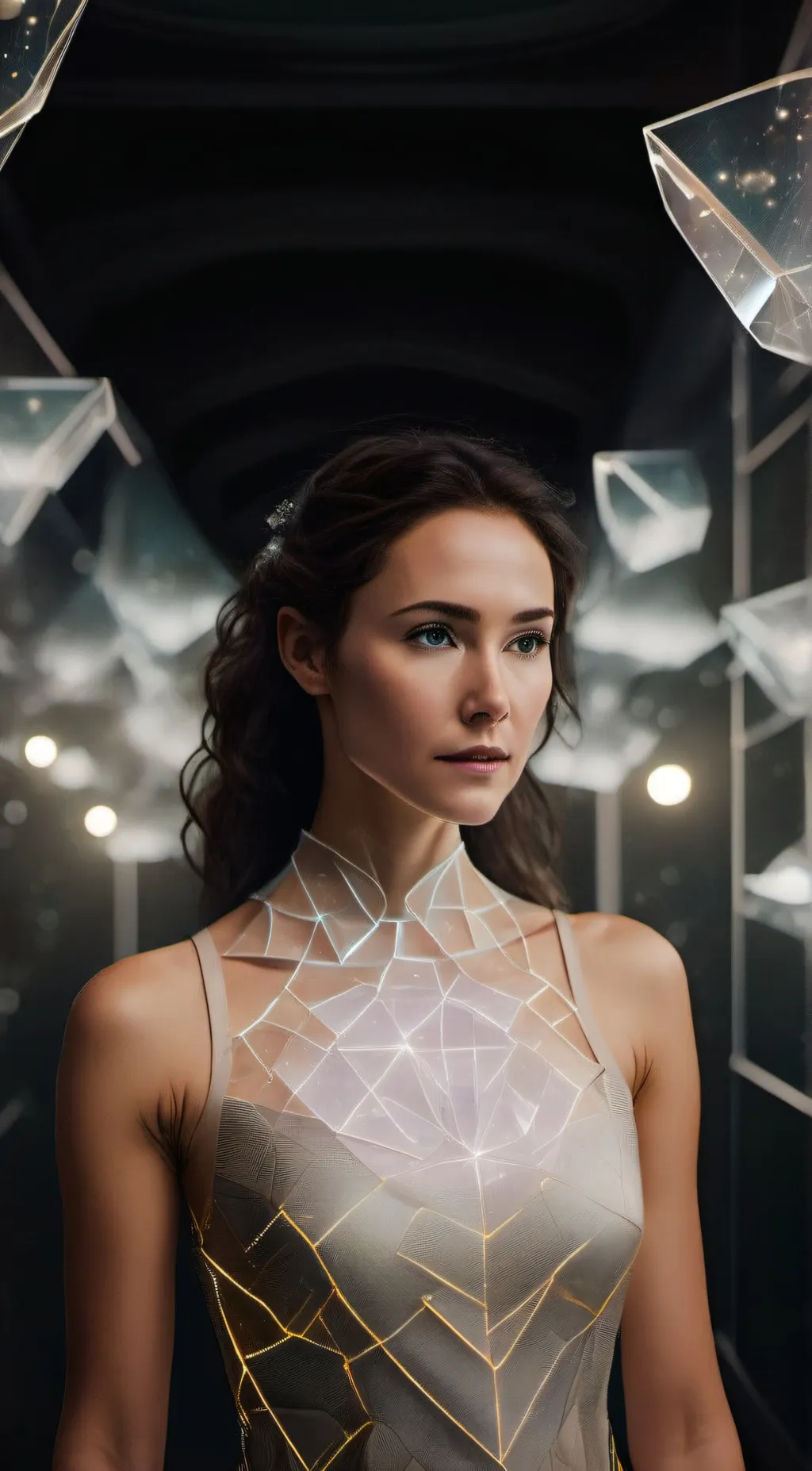 ai character: Alien AI background